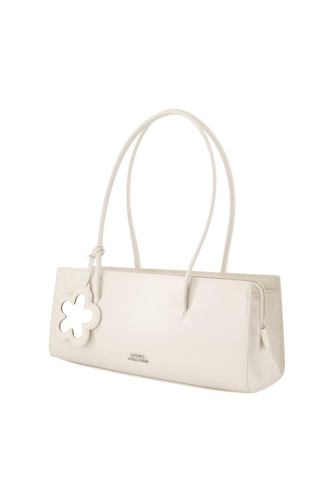 Marc Jacobs-The Mirror Satchel Schultertasche - Marc Jacobs - Leder - Weiß-Taschen-Black-Deal-Outlet-by-ARCHIVIST