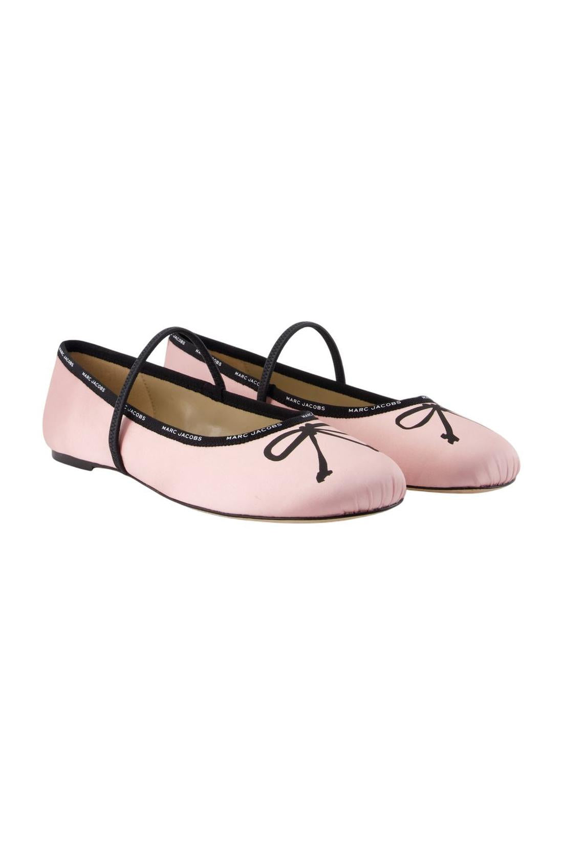 Marc Jacobs-Ballerinas The Bow - Marc Jacobs - Synthetik - Rosa-schuhe / flache-schuhe-Black-Deal-Outlet-by-ARCHIVIST