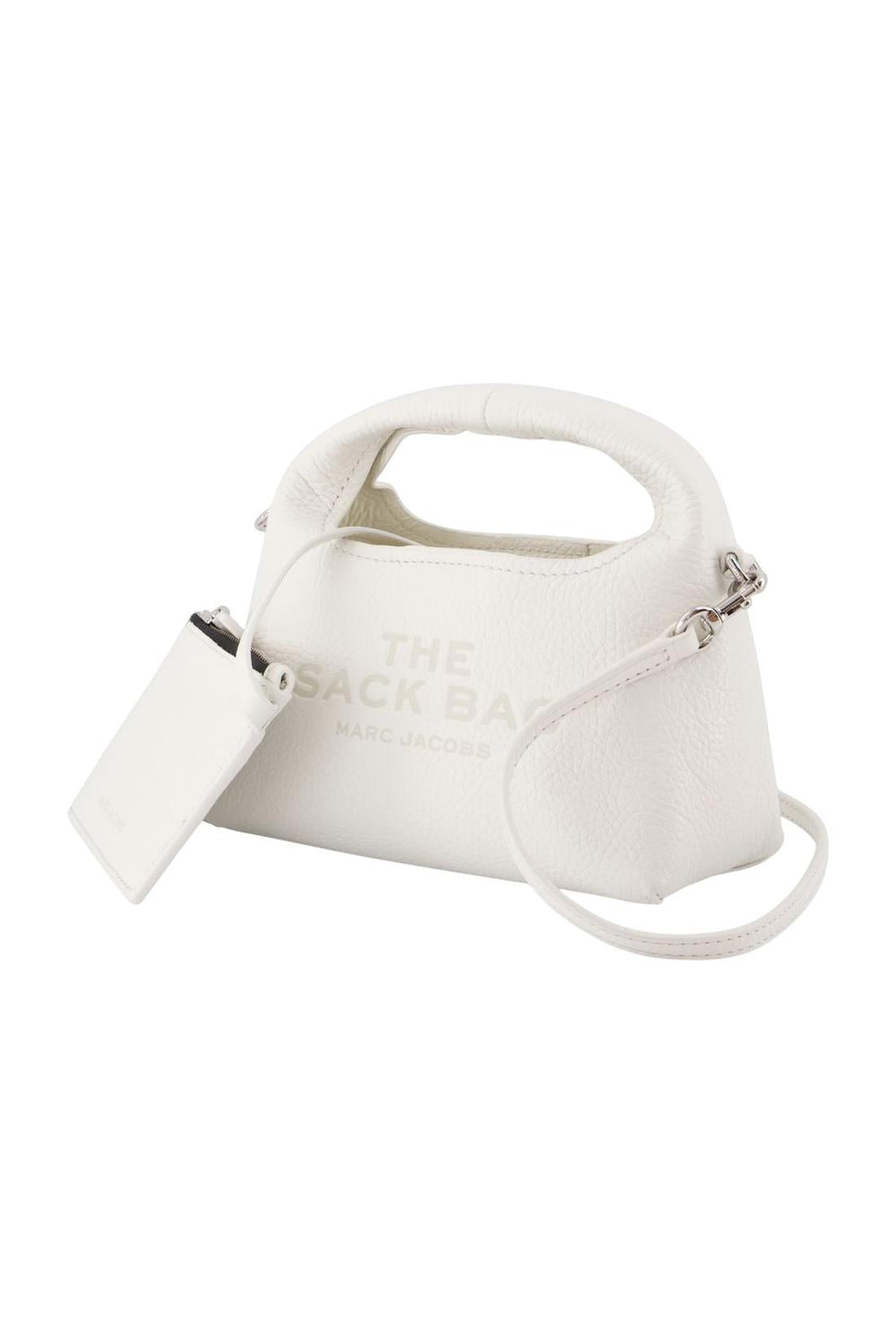 The Micro Sack Schultertasche - Marc Jacobs - Leder - Weiß-Taschen-Marc Jacobs-ARCHIVIST