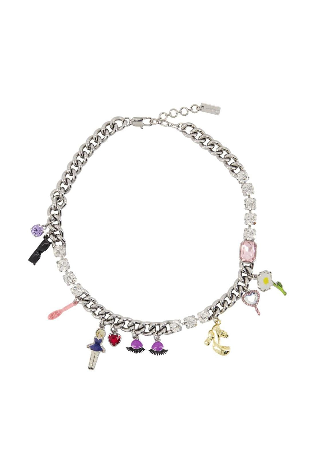 Marc Jacobs-Dollhouse Charm Halskette - Marc Jacobs - Metall - Silber-Schmuck-Black-Deal-Outlet-by-ARCHIVIST