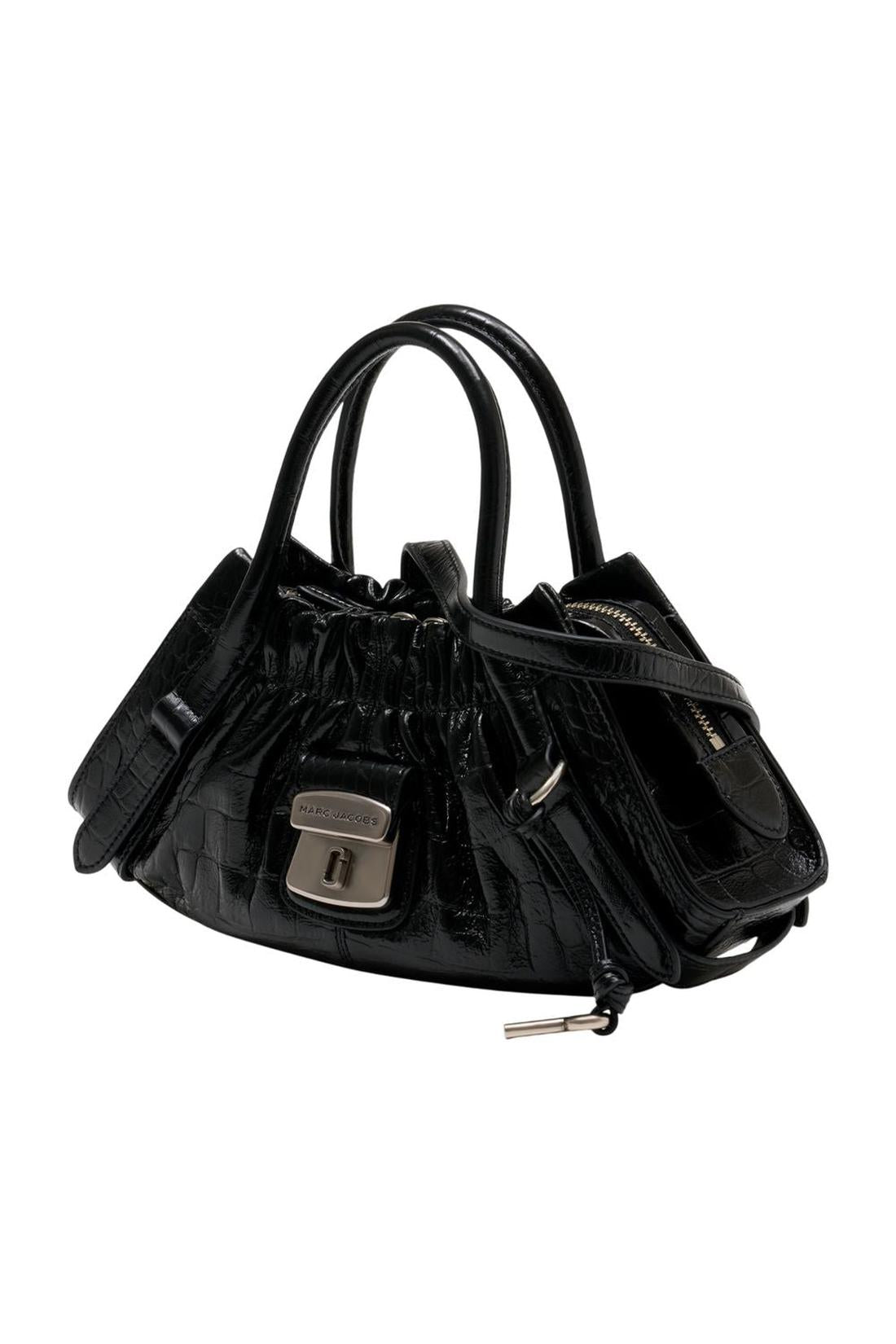 Einkaufstasche The Small Satchel – Marc Jacobs – Leder – Schwarz