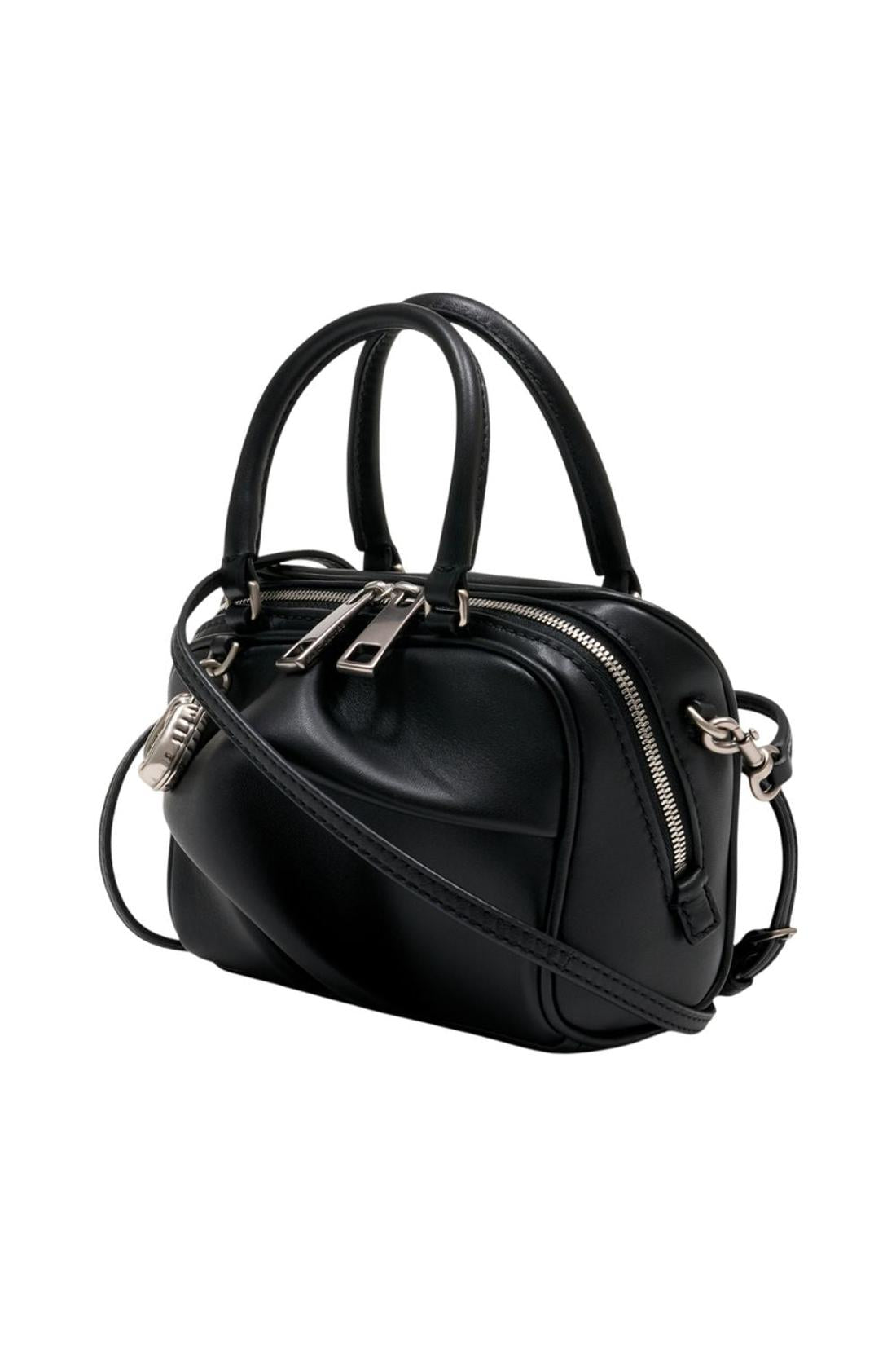 Handtasche The Micro Bauletto – Marc Jacobs – Leder – Schwarz