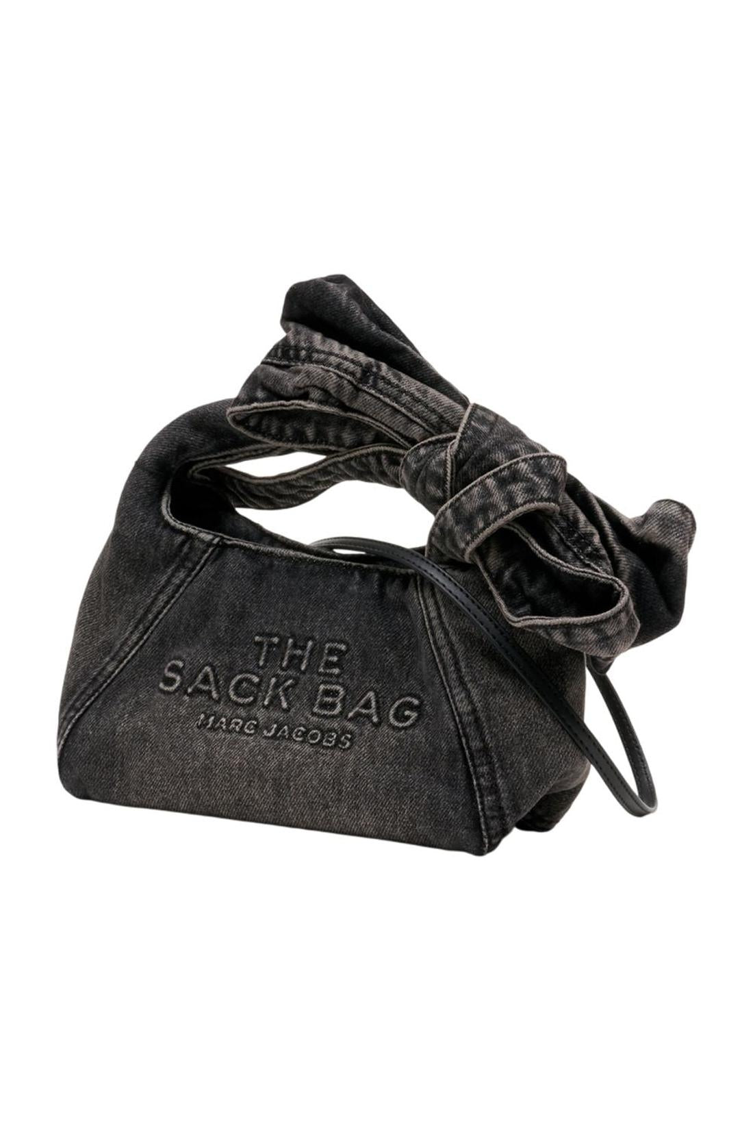 Handtasche The Mini Sack – Marc Jacobs – Baumwolle – Schwarz