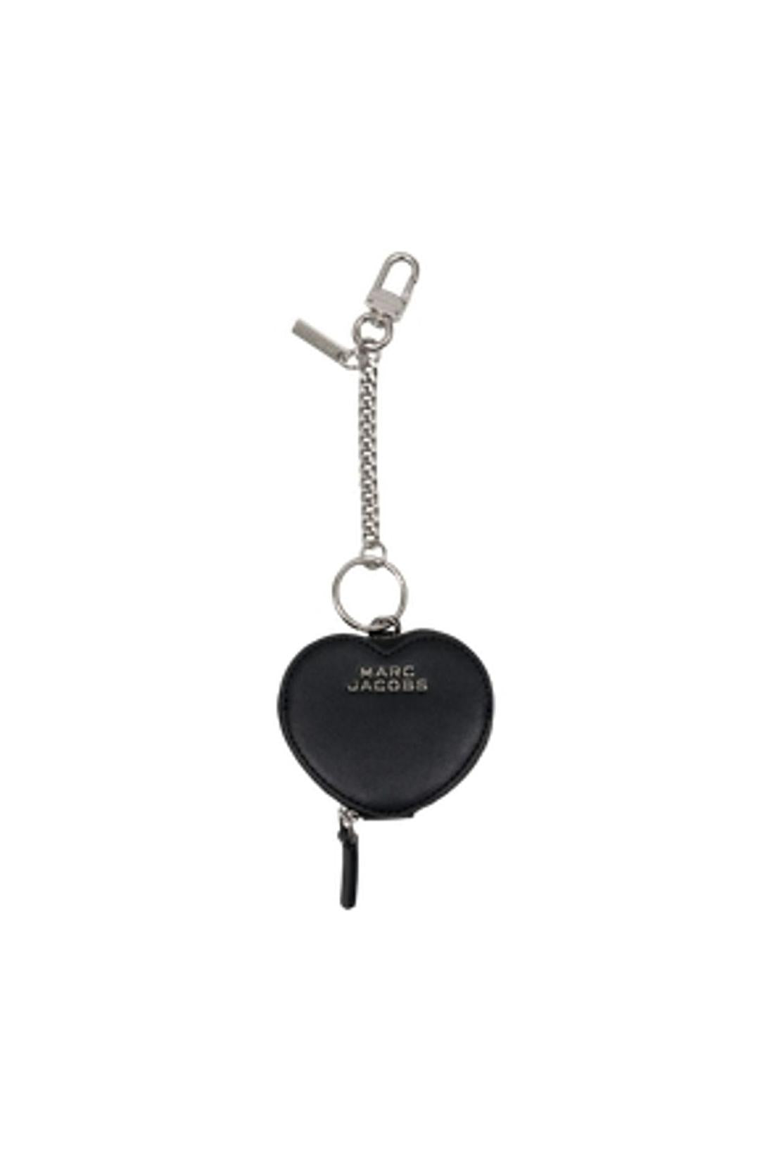 Wallet On Chain The Cookie Charm – Marc Jacobs – Leder – Schwarz
