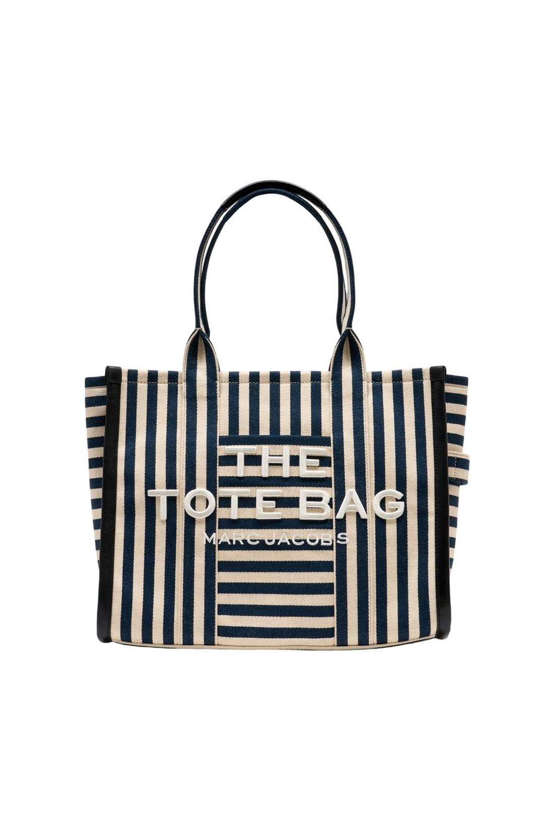The Large Tote - Marc Jacobs - Baumwolle - Blau