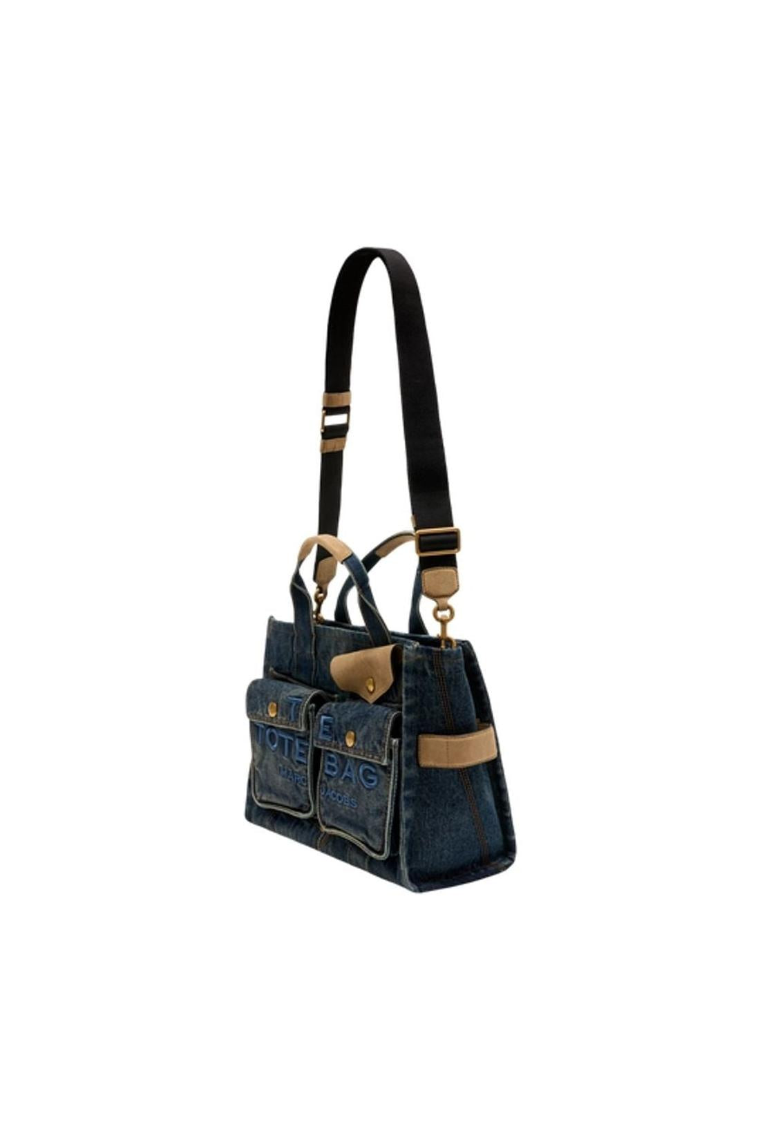 The Medium Tote - Marc Jacobs - Baumwolle - Blau