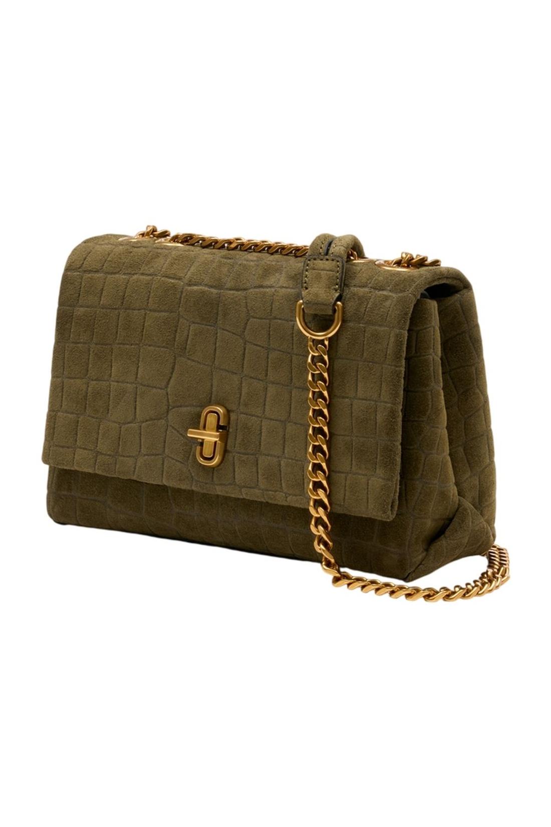 Umhängetasche The Slim Dual Chain – Marc Jacobs – Leder – Grün