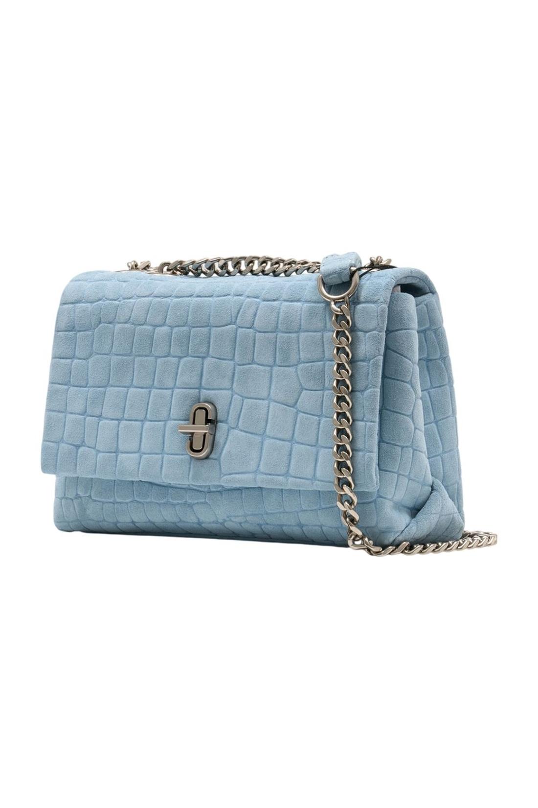 Umhängetasche The Slim Dual Chain – Marc Jacobs – Leder – Blau