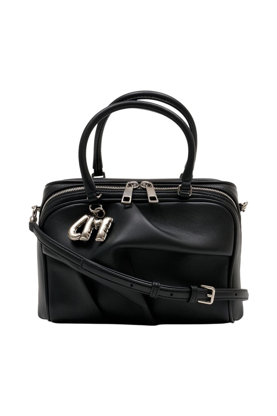 Handtasche The Small Bauletto – Marc Jacobs – Leder – Schwarz