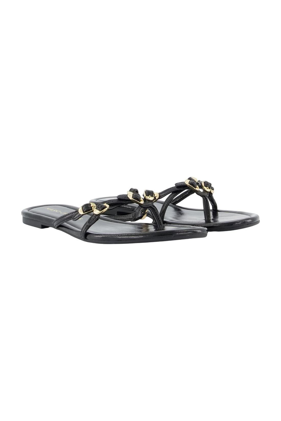 Sandalen „The Kiki” – Marc Jacobs – Leder – Schwarz