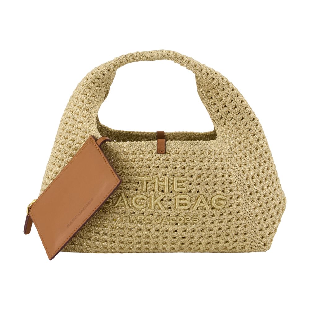 Handtasche „The Mini Sack“ – Marc Jacobs – Kunstleder – Beige