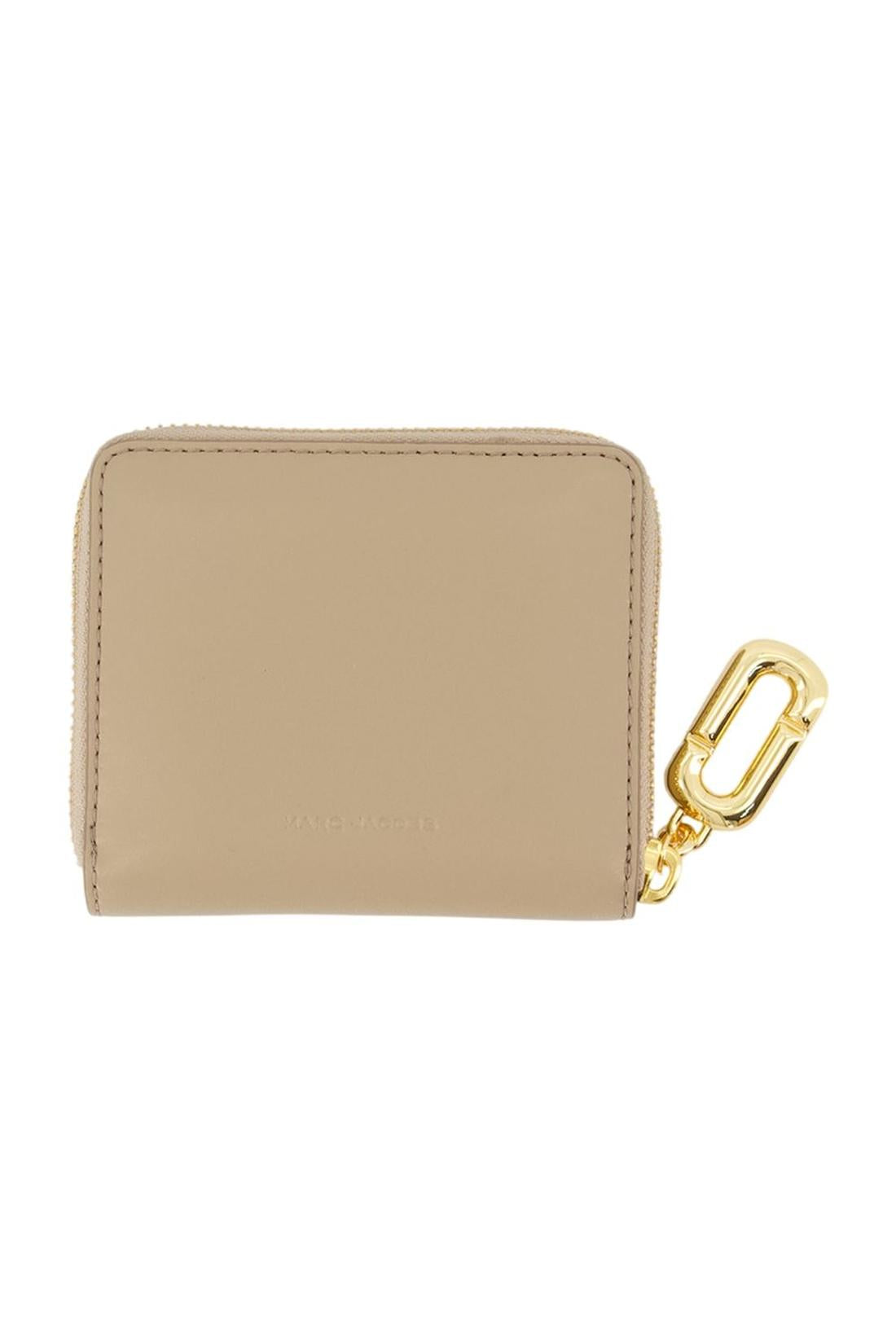 Geldbörse „The Slim Compact“ – Marc Jacobs – Leder – Beige