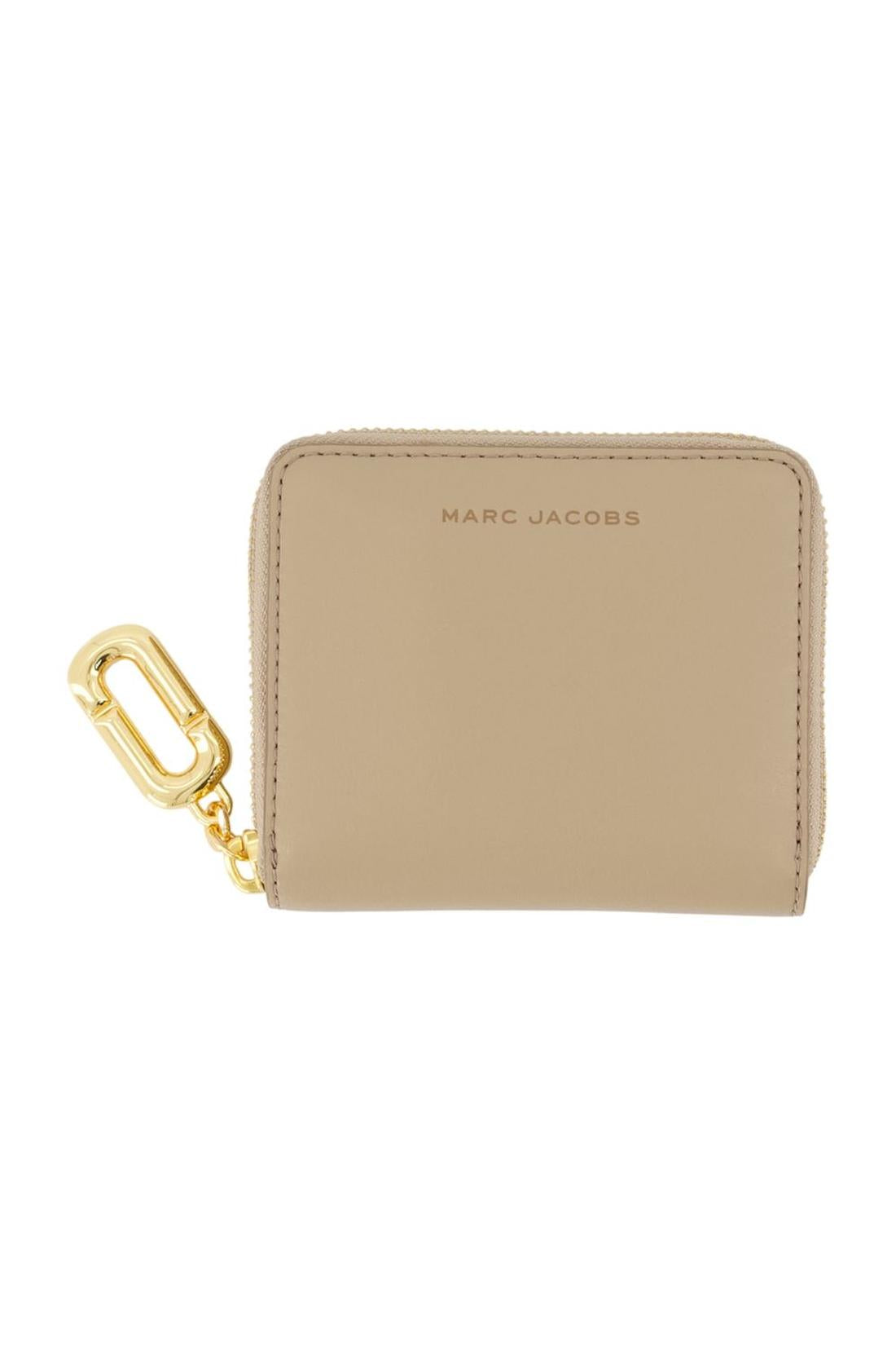Geldbörse „The Slim Compact“ – Marc Jacobs – Leder – Beige