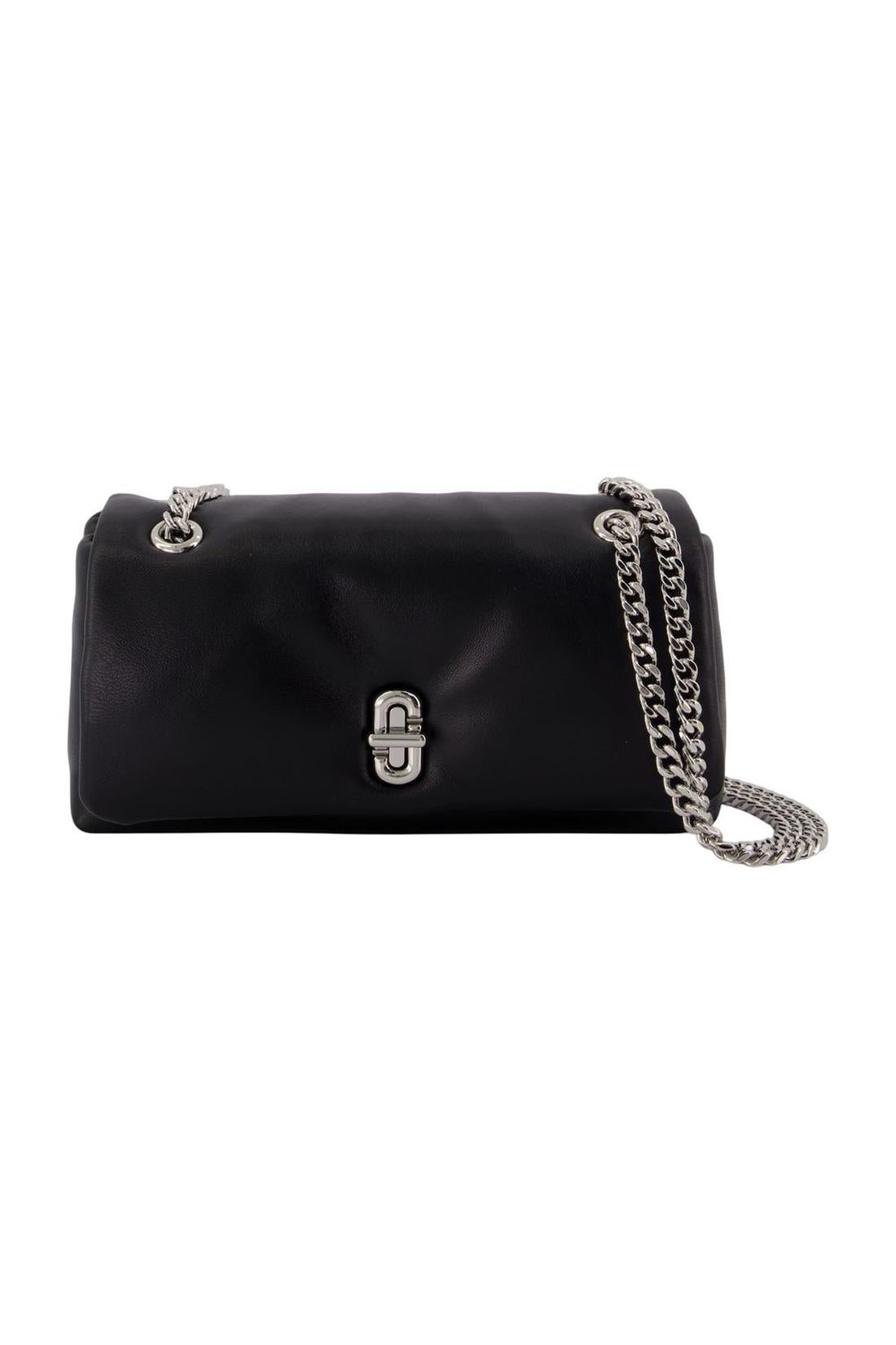 Wallet On Chain The Chain Mini – Marc Jacobs – Leder – Schwarz
