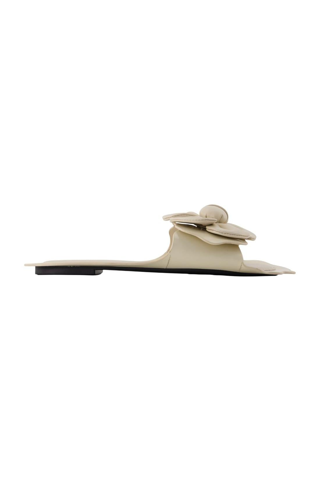 Sandalen „The Daisy“ – Marc Jacobs – Leder – Weiß