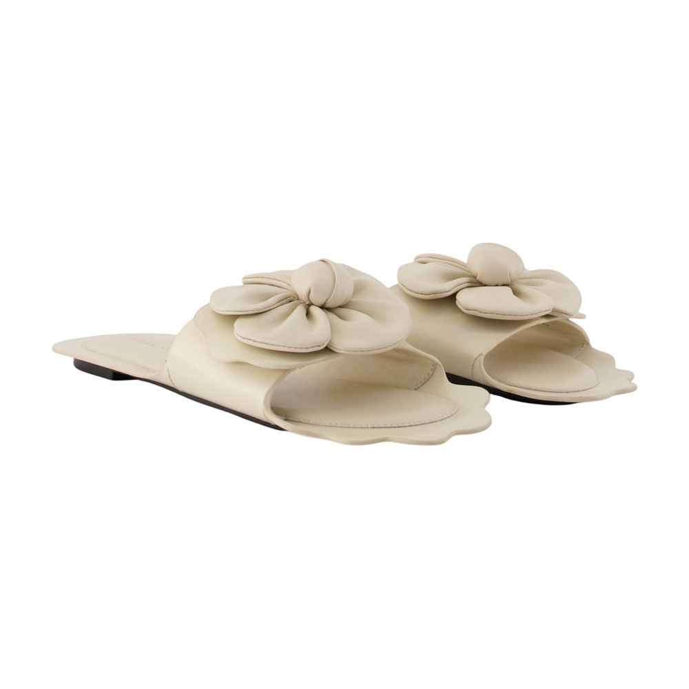 Sandalen „The Daisy“ – Marc Jacobs – Leder – Weiß