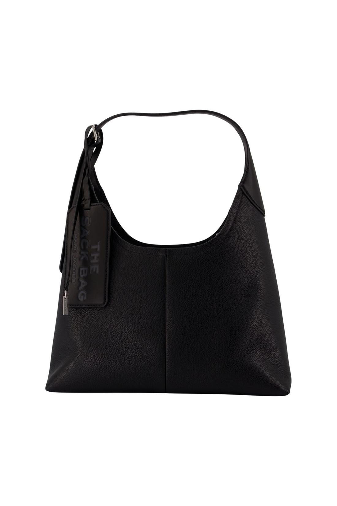 Umhängetasche „The Belted Sack“ – Marc Jacobs – Leder – Schwarz