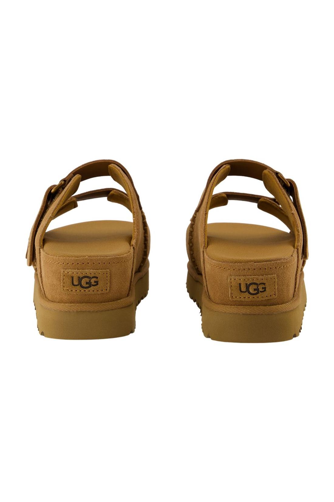 Ugg-Pantoletten W Goldenstar Hi - UGG - Leder - Braun-schuhe / sandalen-Black-Deal-Outlet-by-ARCHIVIST