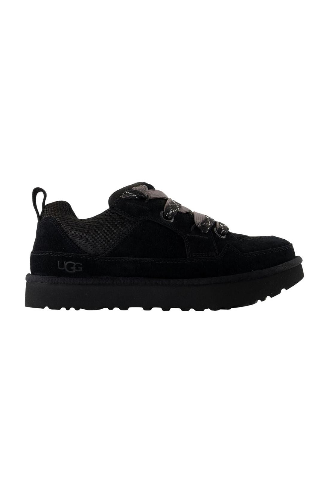 Ugg-Sneakers Lo Lowmel - UGG - Leder - Schwarz-Sneaker-Black-Deal-Outlet-by-ARCHIVIST