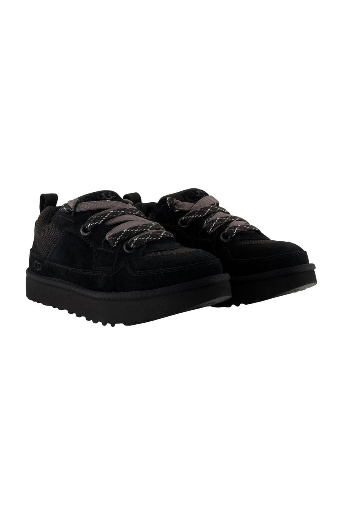 Ugg-Sneakers Lo Lowmel - UGG - Leder - Schwarz-Sneaker-Black-Deal-Outlet-by-ARCHIVIST