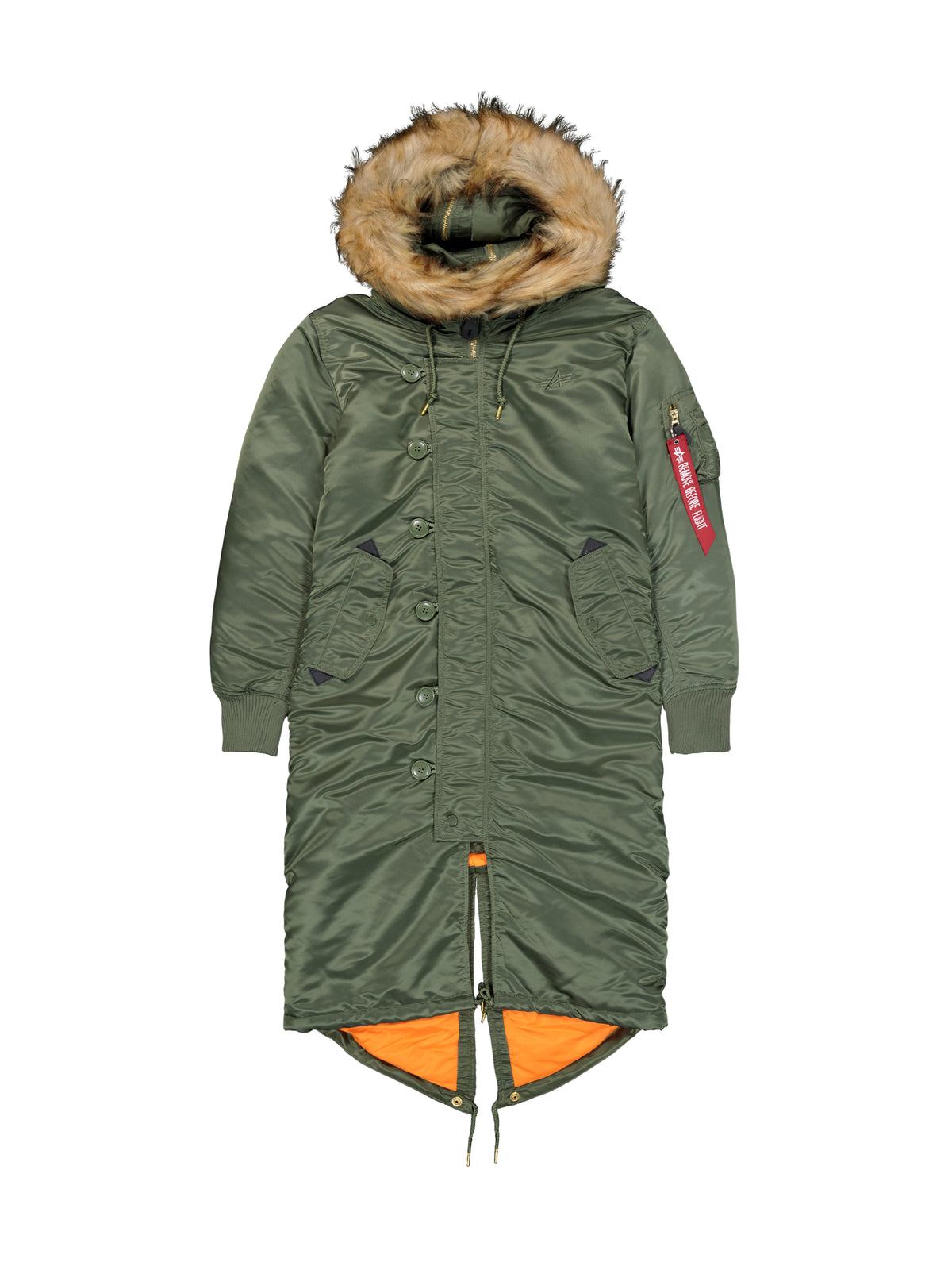 Long Fishtail Field Jacket Women