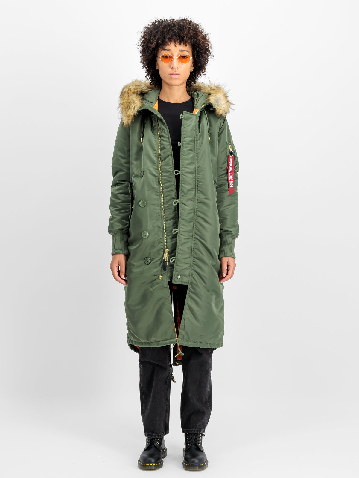 Long Fishtail Field Jacket Women