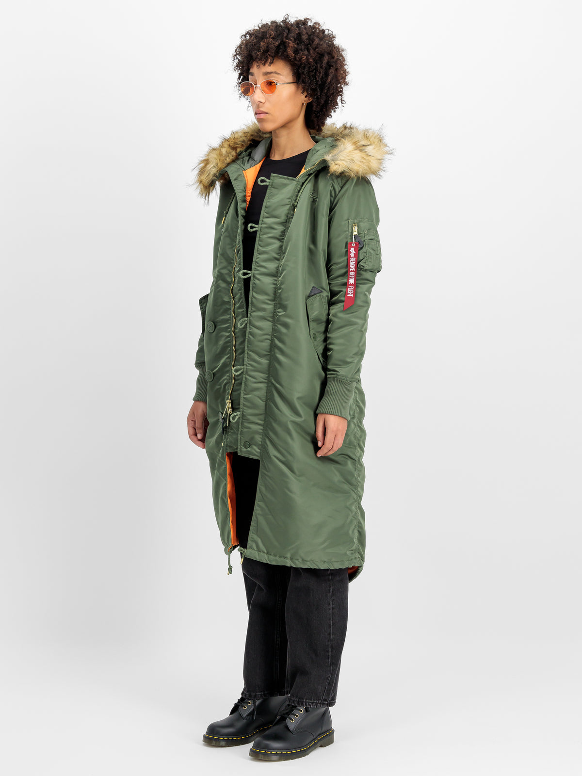 Long Fishtail Field Jacket Women