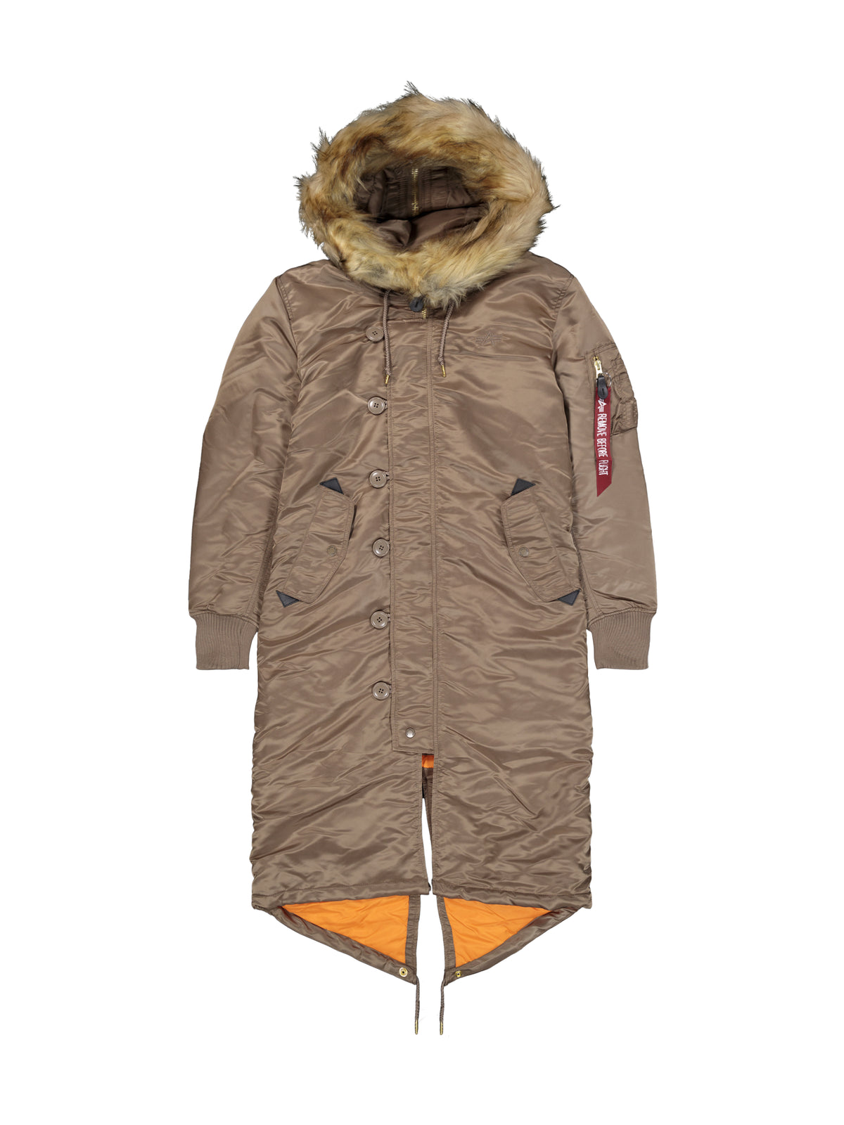 Long Fishtail Field Jacket Women