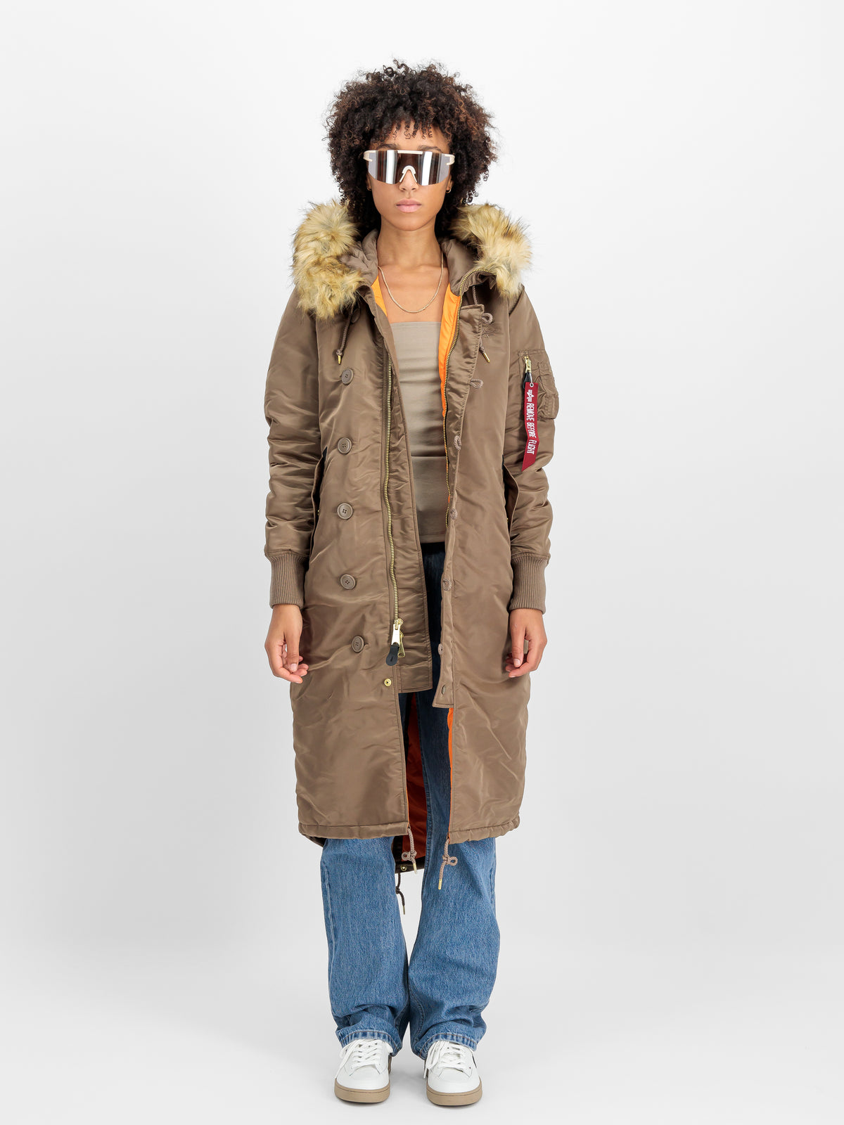 Long Fishtail Field Jacket Women