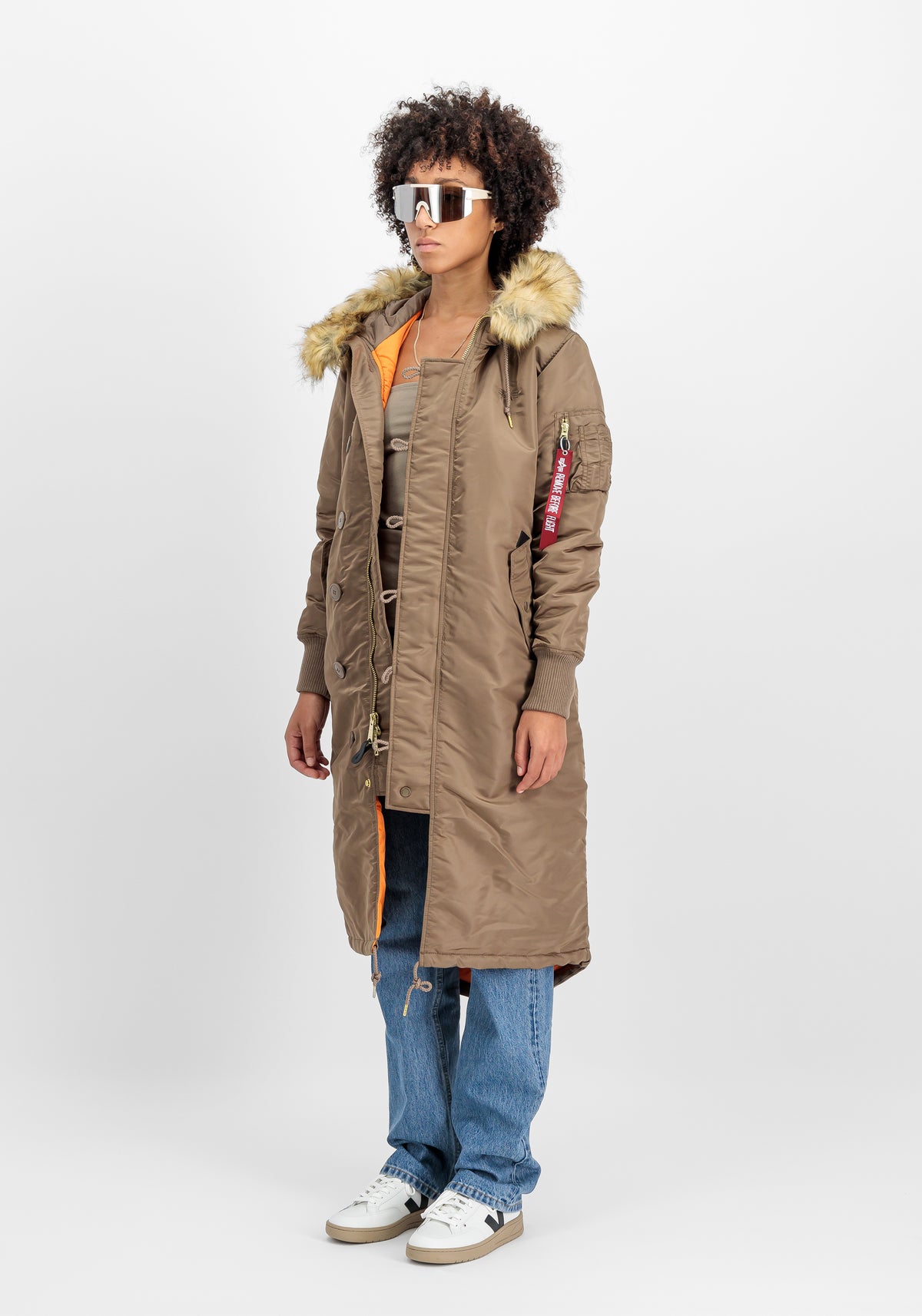Long Fishtail Field Jacket Women