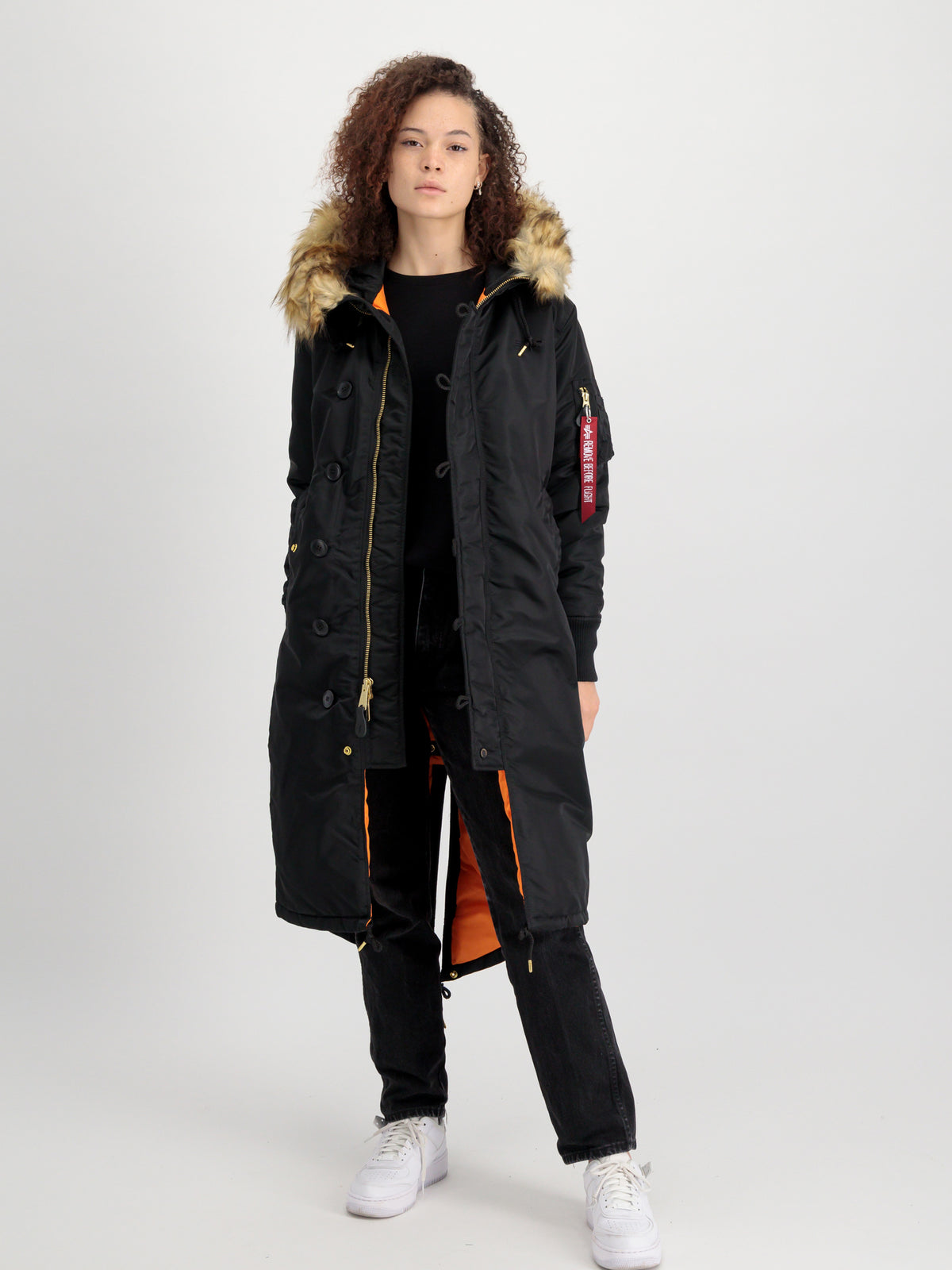 Long Fishtail Field Jacket Women