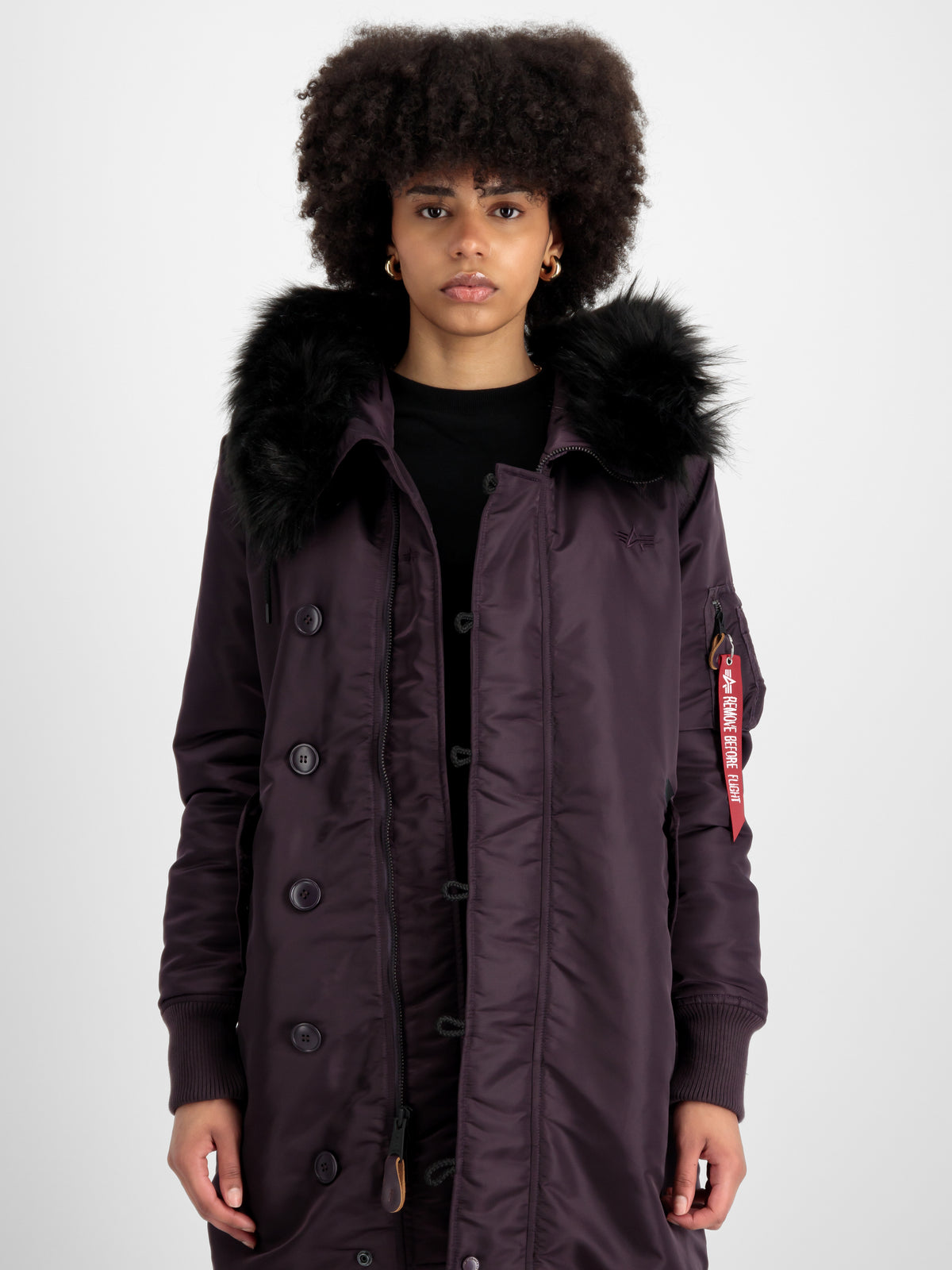 Long Fishtail Field Jacket Women