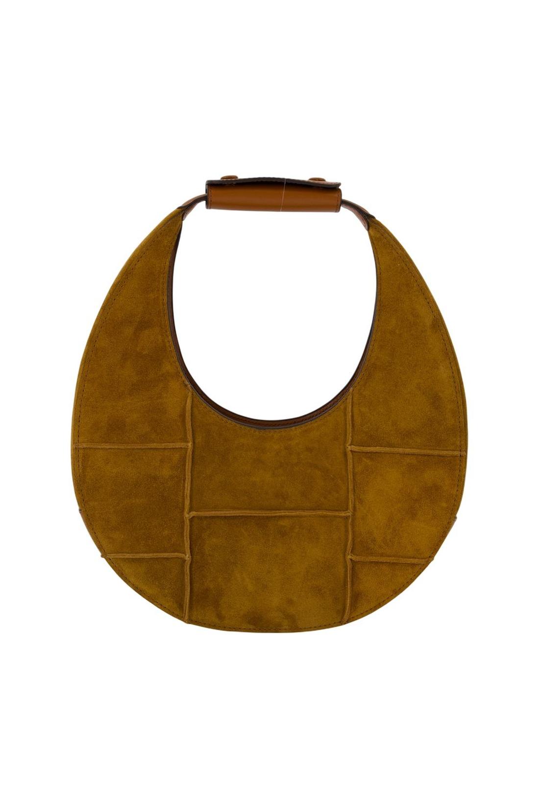 Staud-Moon Handtasche - Staud - Leder - Braun-Taschen-Black-Deal-Outlet-by-ARCHIVIST