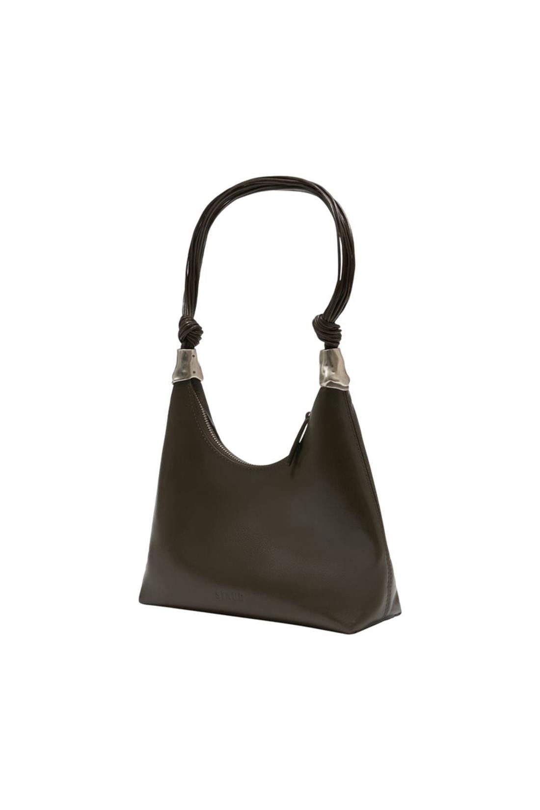 Cuff Schultertasche - Staud - Leder - Braun-Taschen-Staud-ARCHIVIST