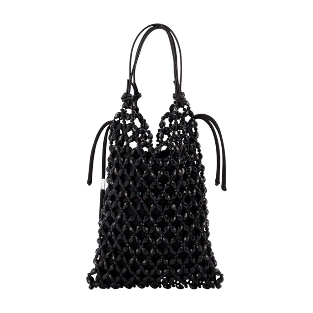 Karla-Handtasche – Staud – Perlen – Schwarz