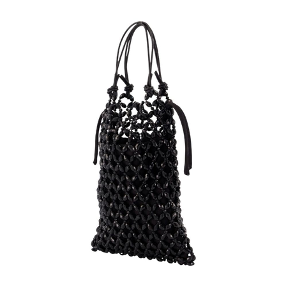 Karla-Handtasche – Staud – Perlen – Schwarz