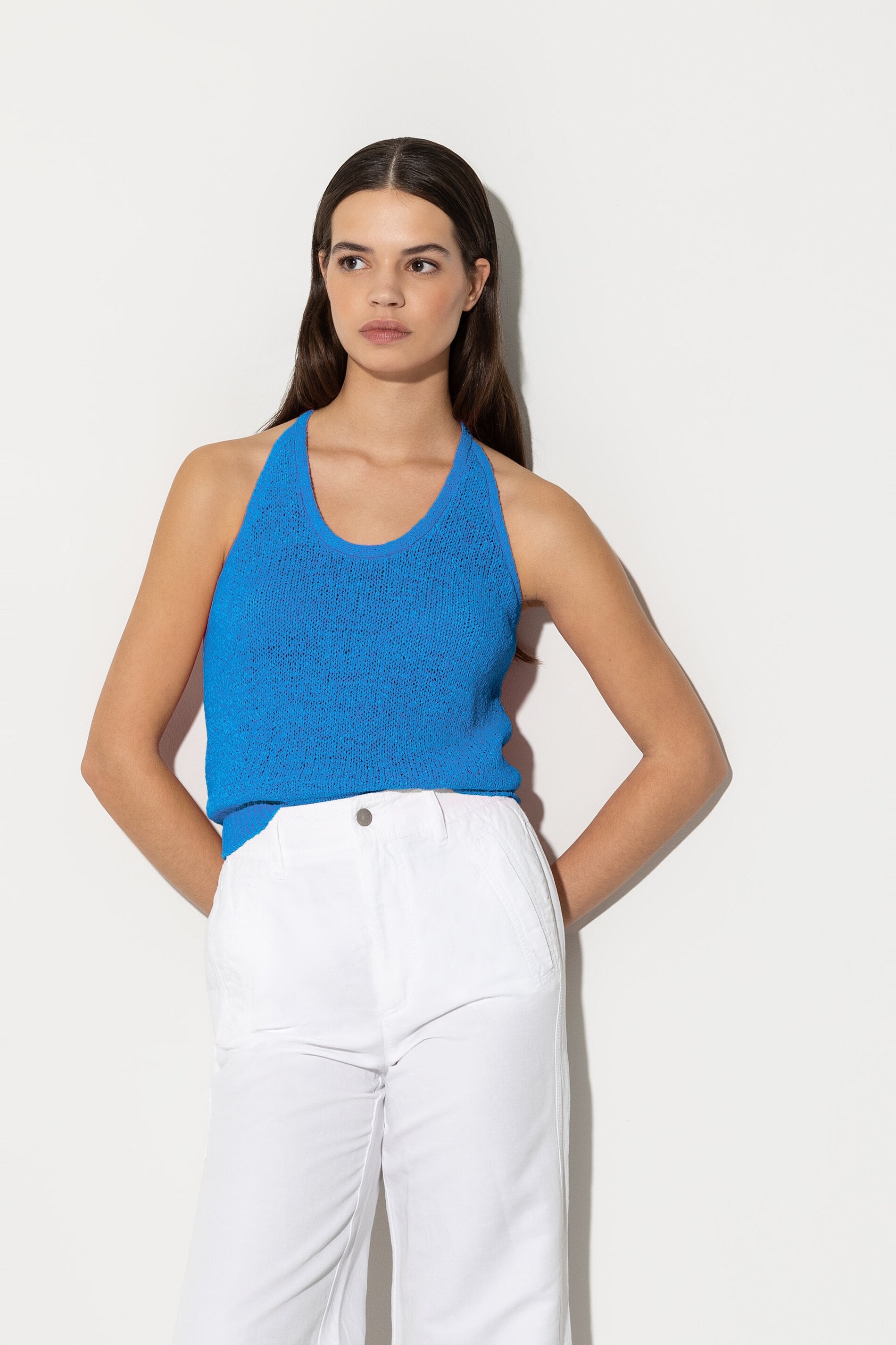 Tanktop aus Tape-Garn