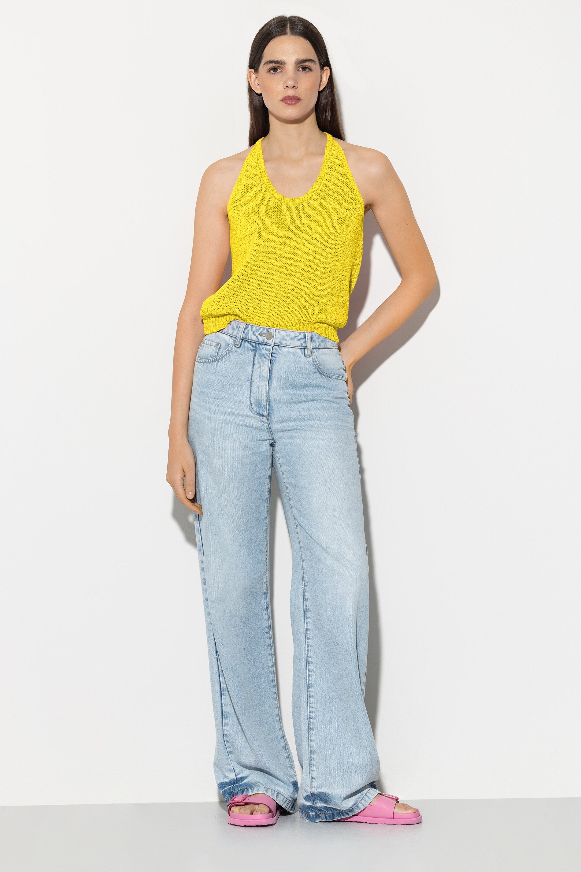 Tanktop aus Tape-Garn