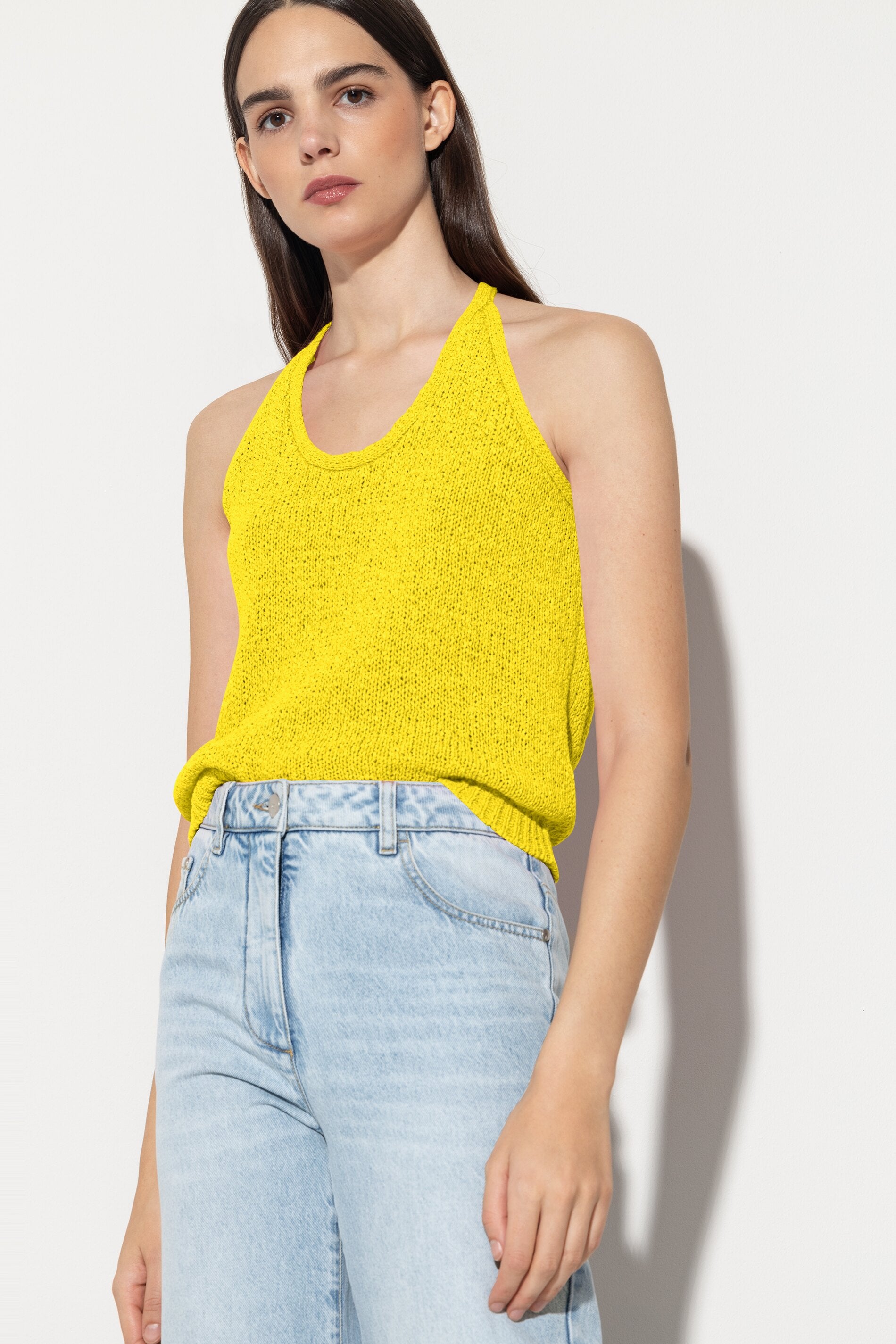 Tanktop aus Tape-Garn