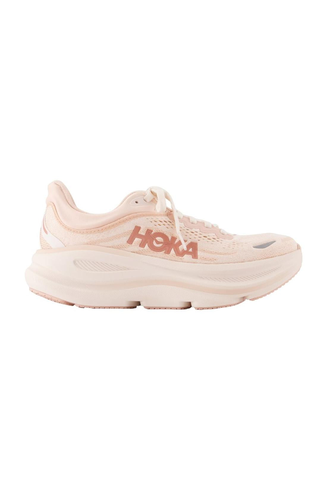 Hoka-Sneakers W Bondi 9 - Hoka - Mesh - Rosa-Sneaker-Black-Deal-Outlet-by-ARCHIVIST