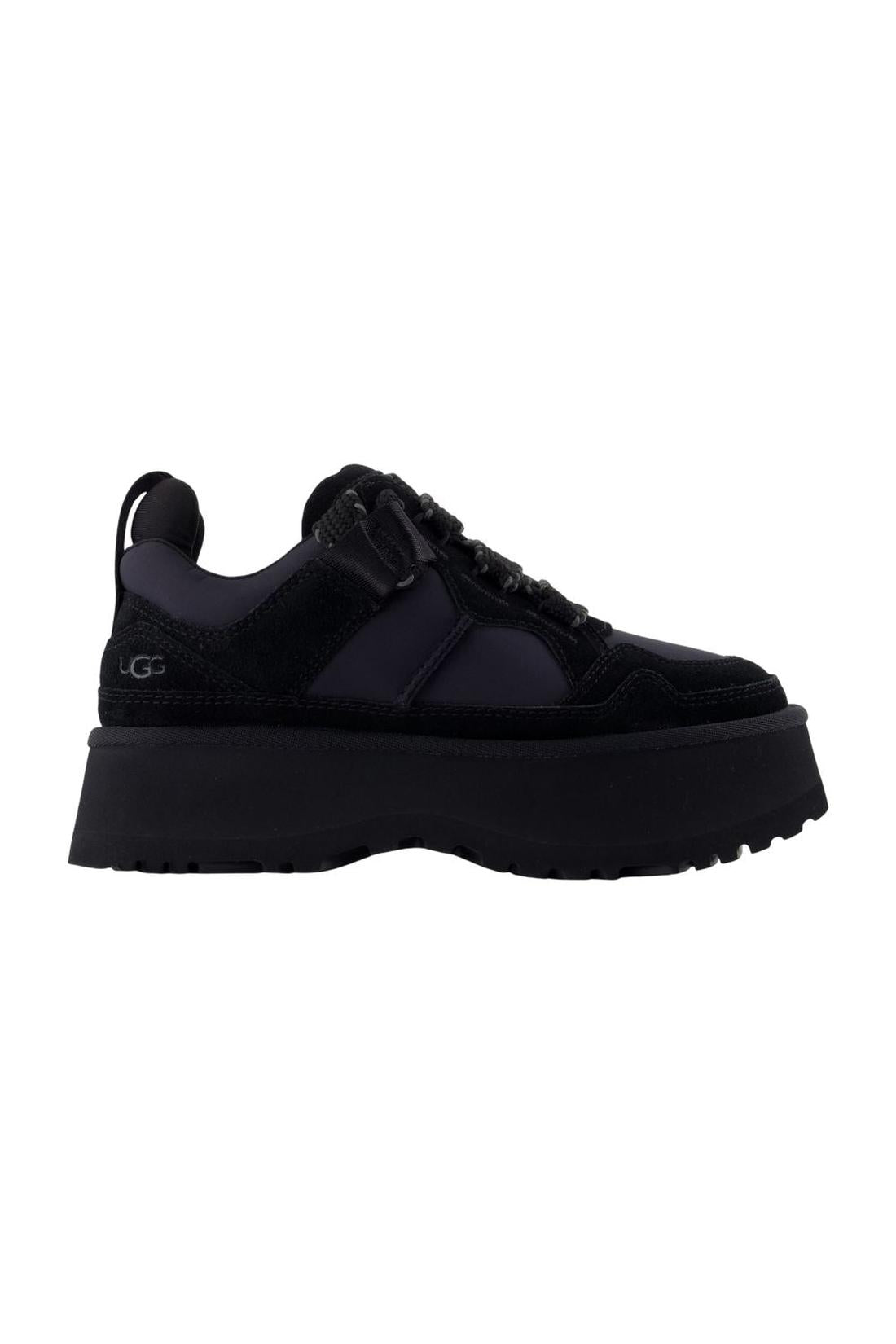Ugg-Astromel Sneakers - UGG - Leder - Schwarz-Sneaker-Black-Deal-Outlet-by-ARCHIVIST