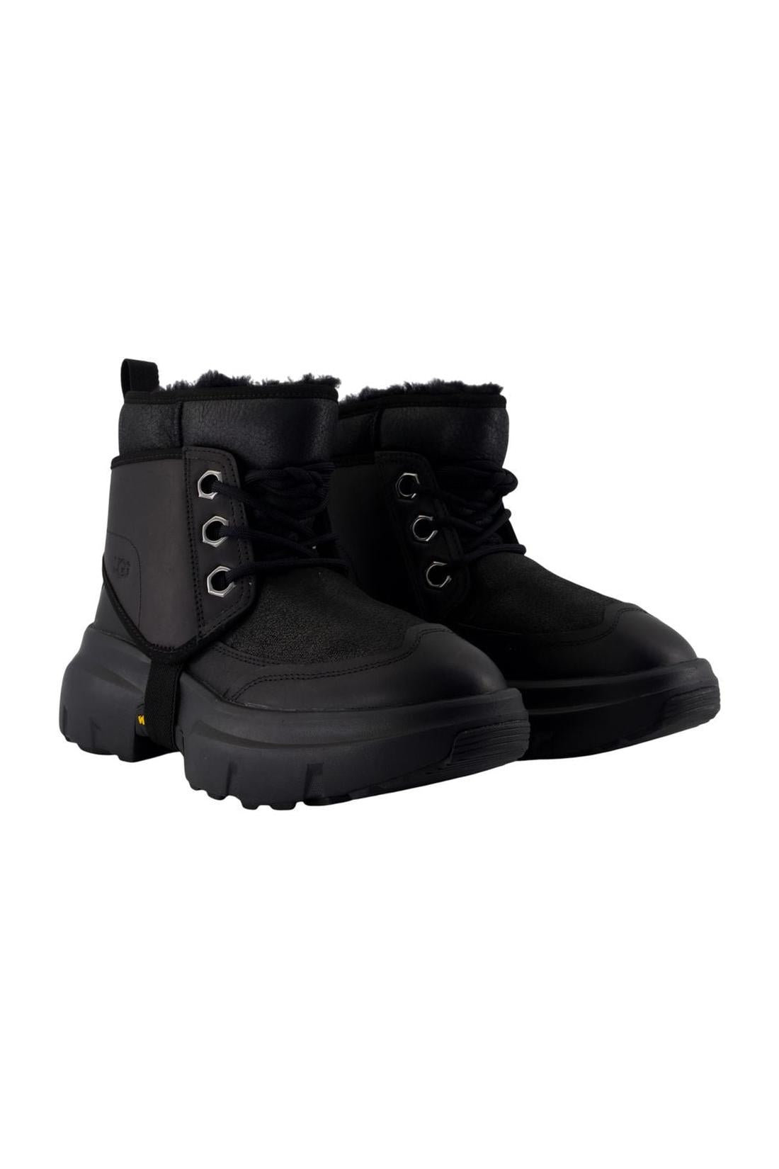 Ugg-Jld Stiefeletten - UGG - Leder - Schwarz-Stiefel & Stiefeletten-Black-Deal-Outlet-by-ARCHIVIST