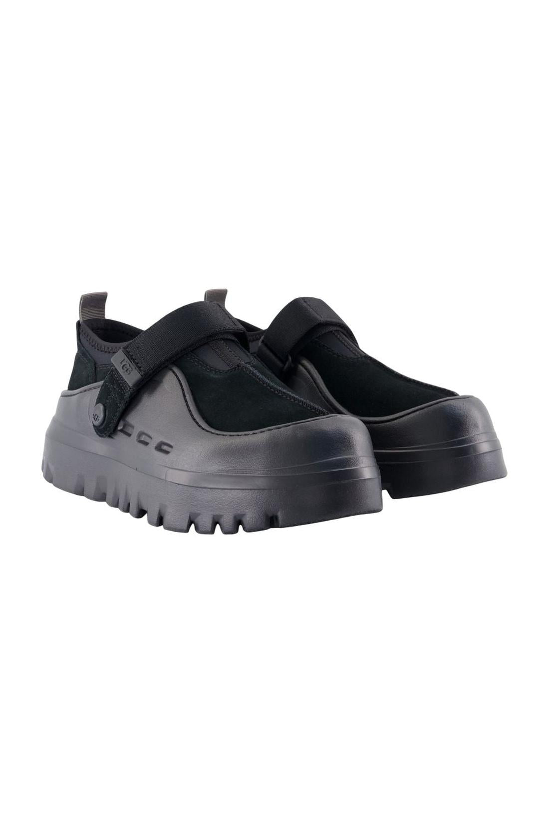 Ugg-Peakmod Lowcut Sandalen - UGG - Leder - Schwarz-schuhe / pantoletten-Black-Deal-Outlet-by-ARCHIVIST