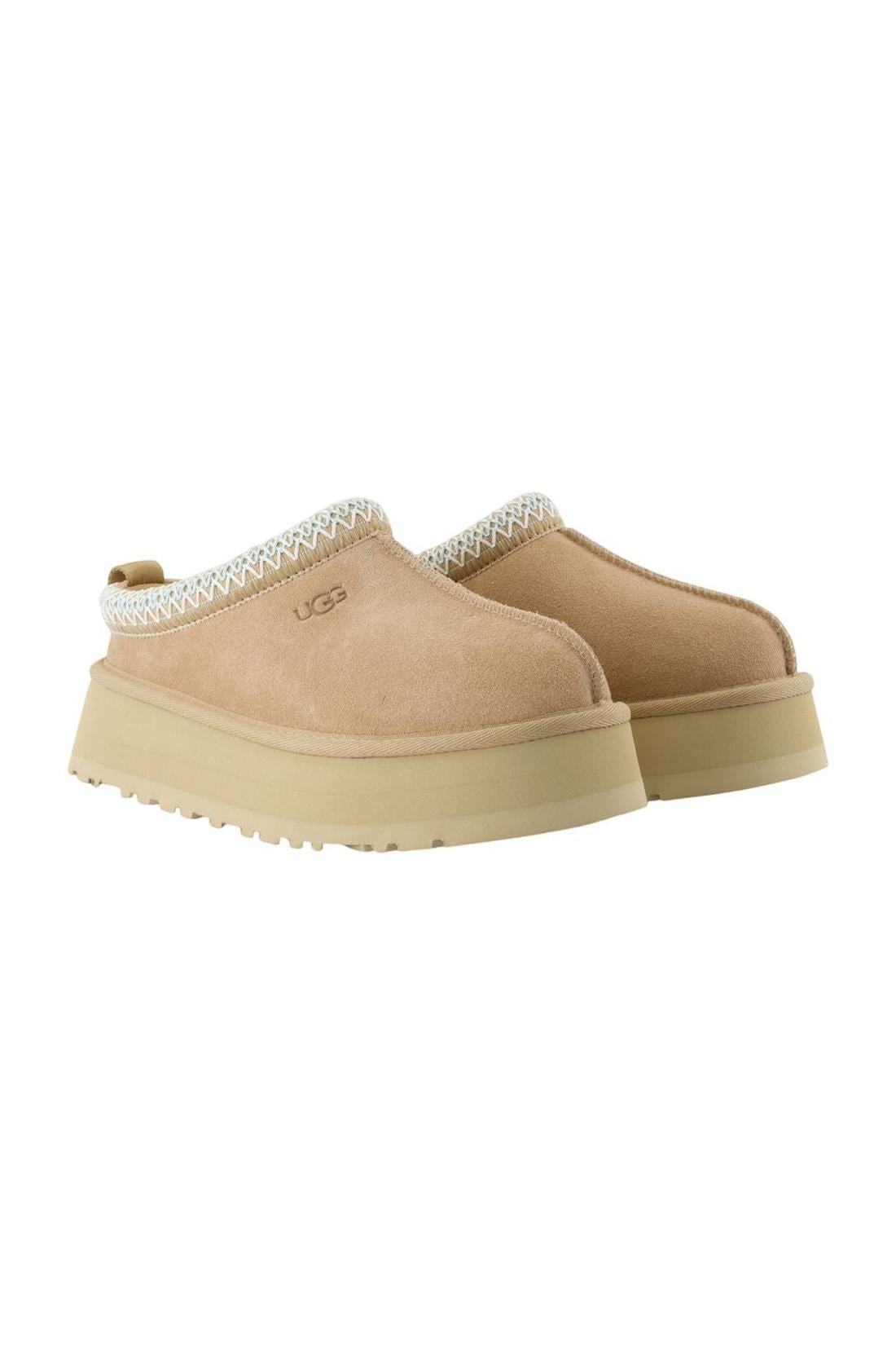 Ugg-Tazz II Sandalen - UGG - Leder - Beige-schuhe / pantoletten-Black-Deal-Outlet-by-ARCHIVIST