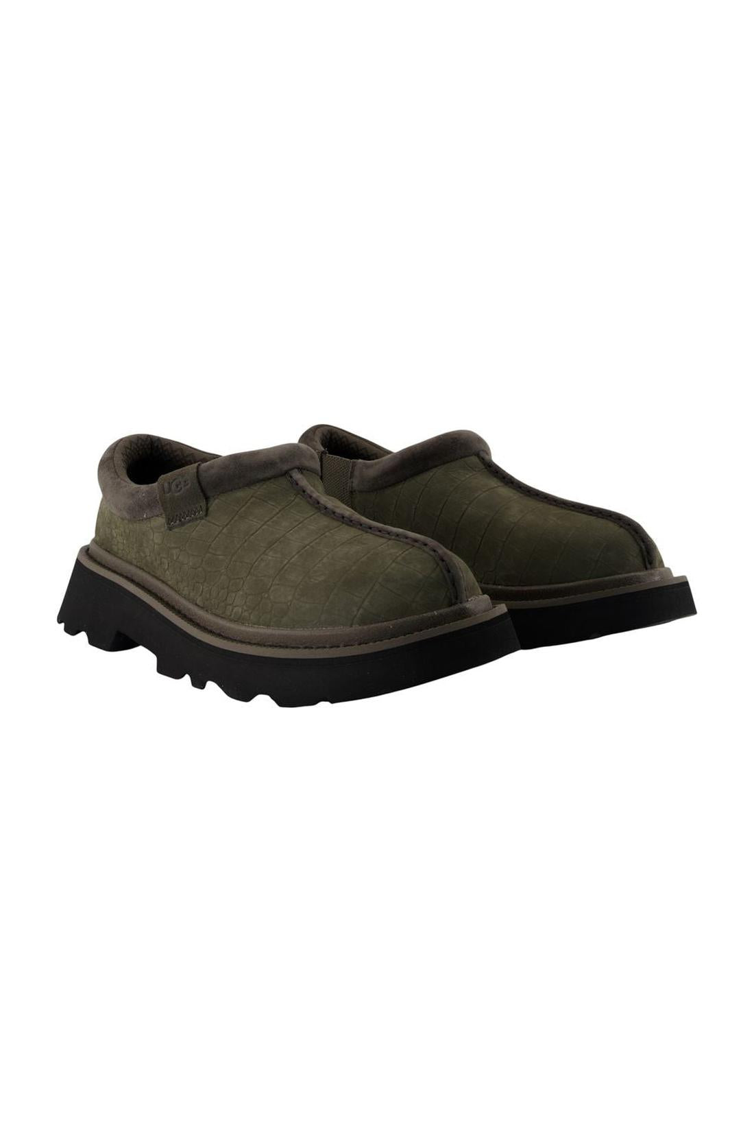 Tasman Lug Embossed Mokassins - UGG - Leder - Braun