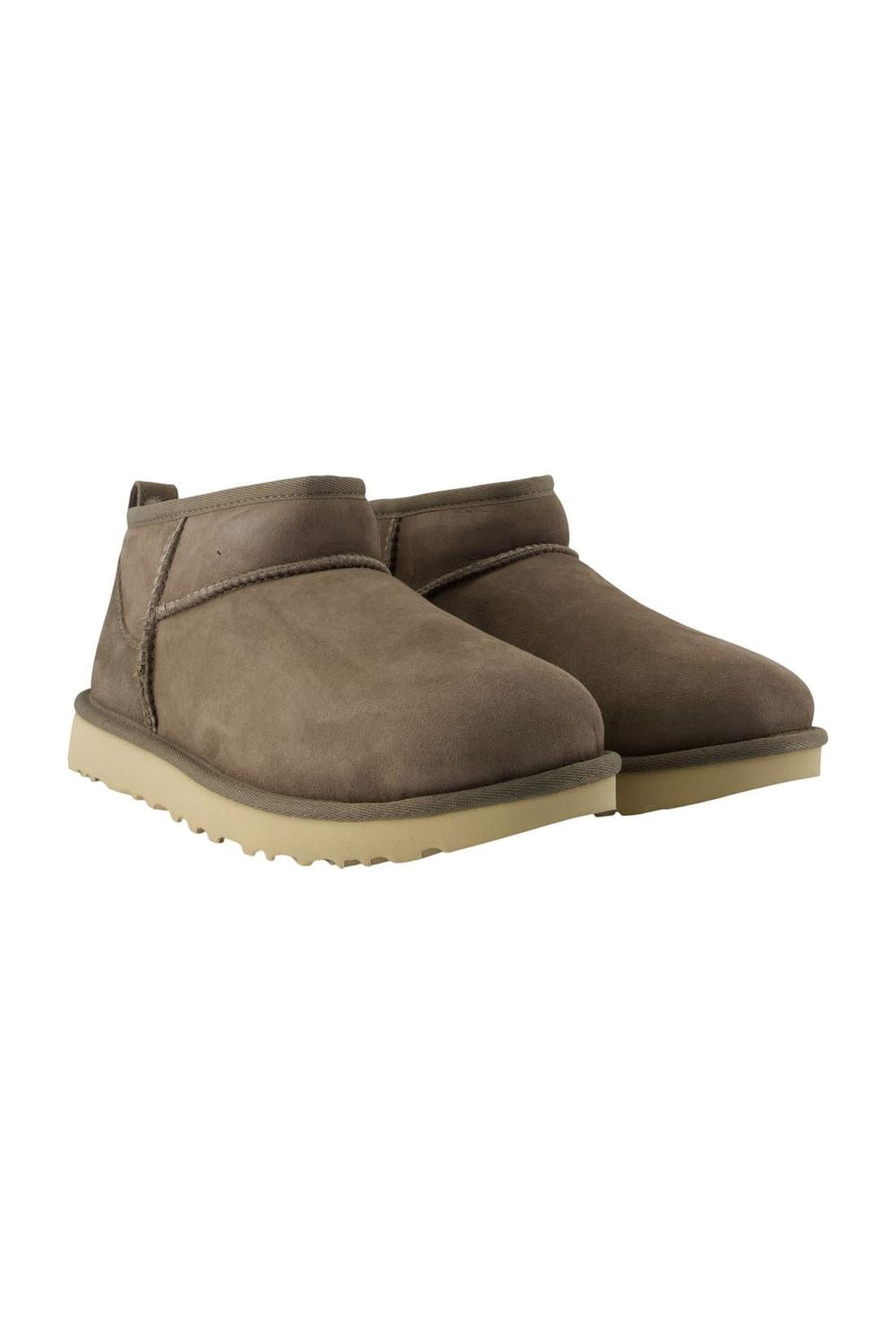 Classic Ultra Mini Stiefeletten - UGG - Leder - Grün-Stiefel & Stiefeletten-Ugg-OUTLET-ARCHIVIST-ARCHIVE-SALE