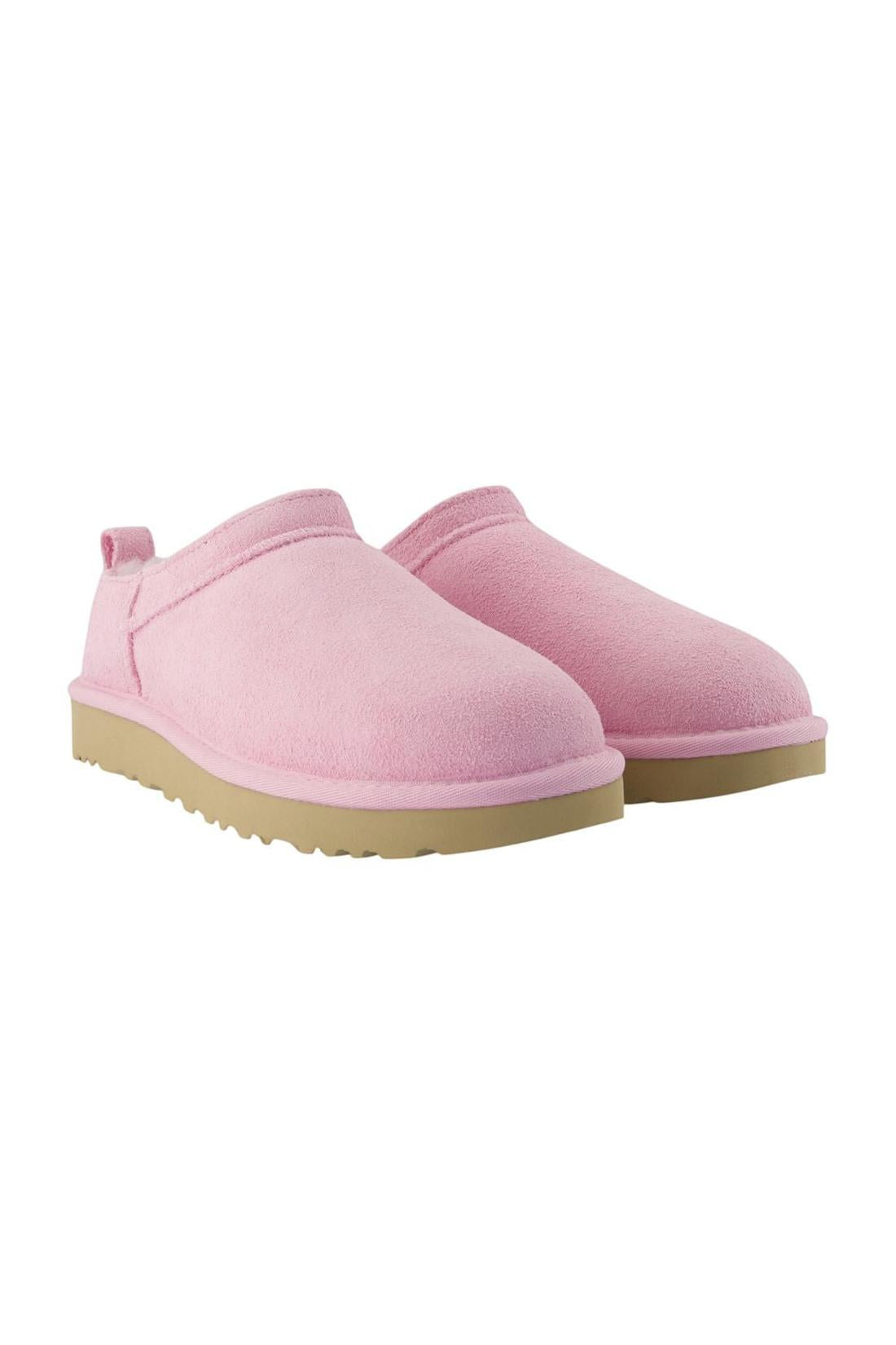 Classic Micro Stiefeletten - UGG - Leder - Pink-Stiefel & Stiefeletten-Ugg-OUTLET-ARCHIVIST-ARCHIVE-SALE