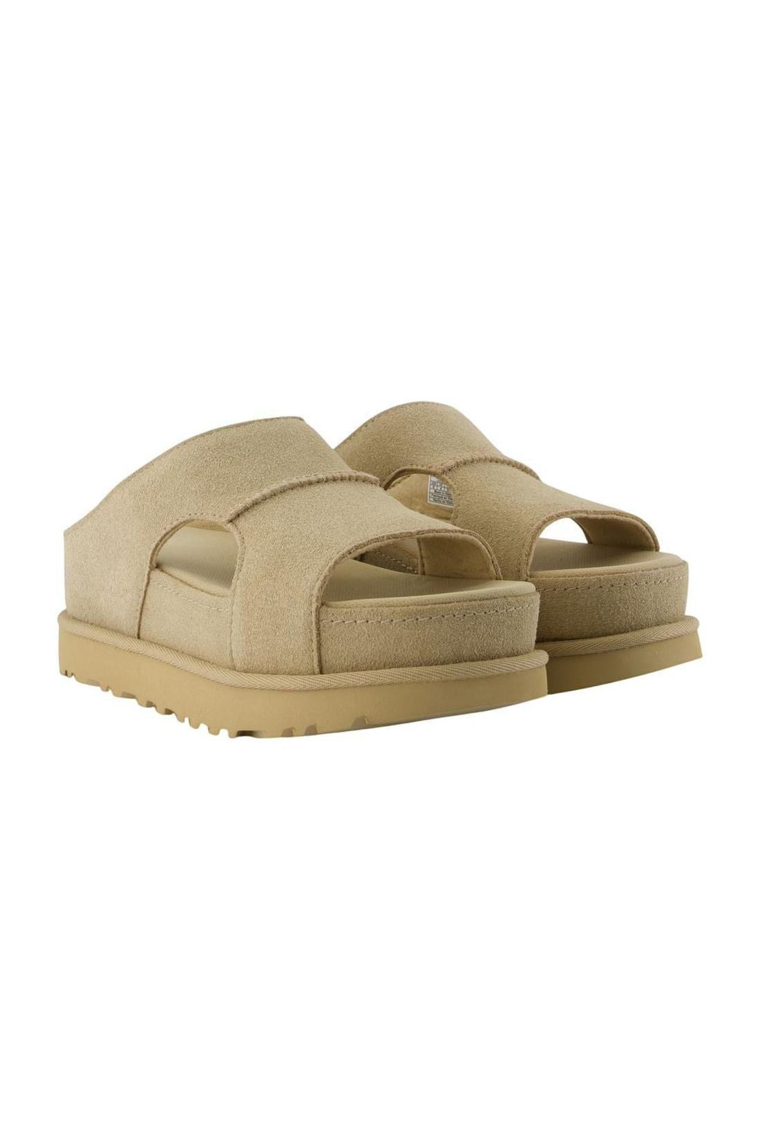 Sandalen Goldenstar Hi Cutout – UGG – Leder – Khaki-schuhe / sandalen-Ugg-OUTLET-ARCHIVIST-ARCHIVE-SALE