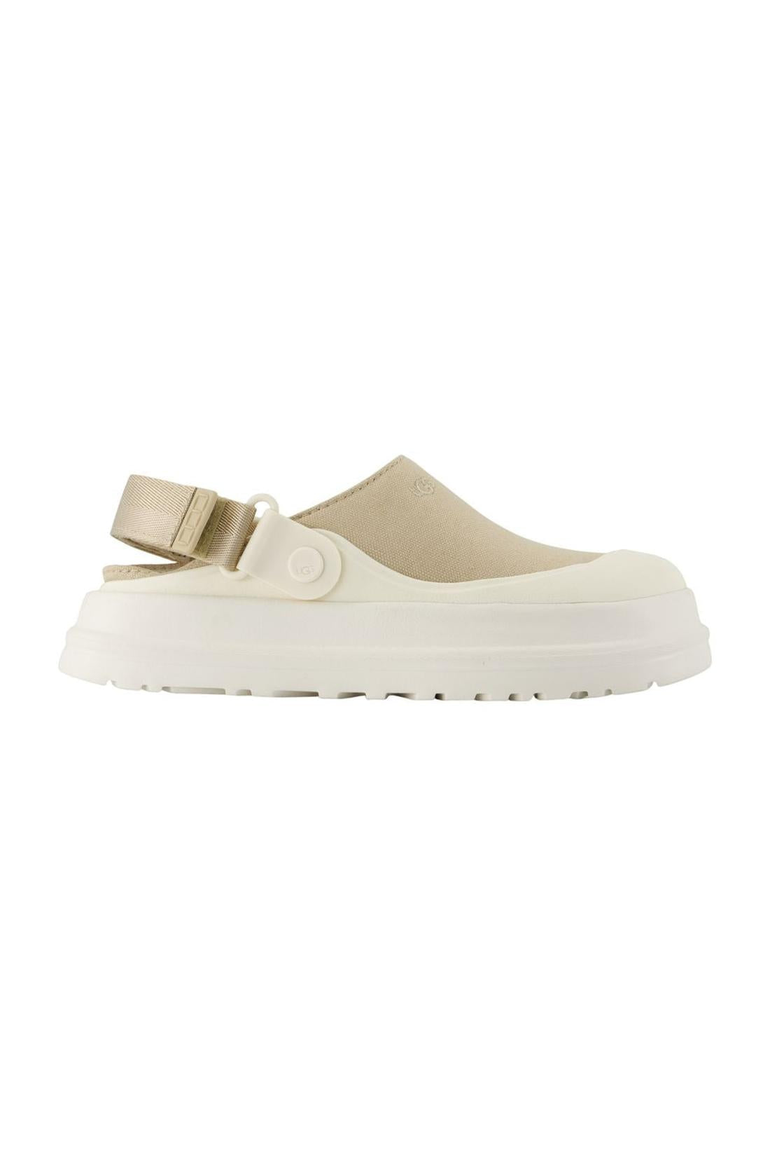 Goldenglow Canvas Pantoletten - UGG - Synthetik - Beige