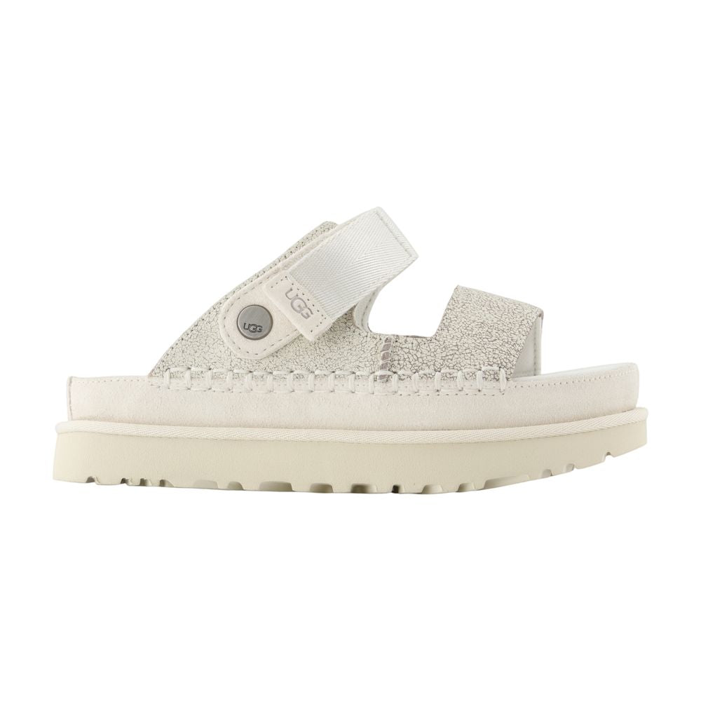 Goldenstar Crackle Glide Sandalen - UGG - Leder - Weiß